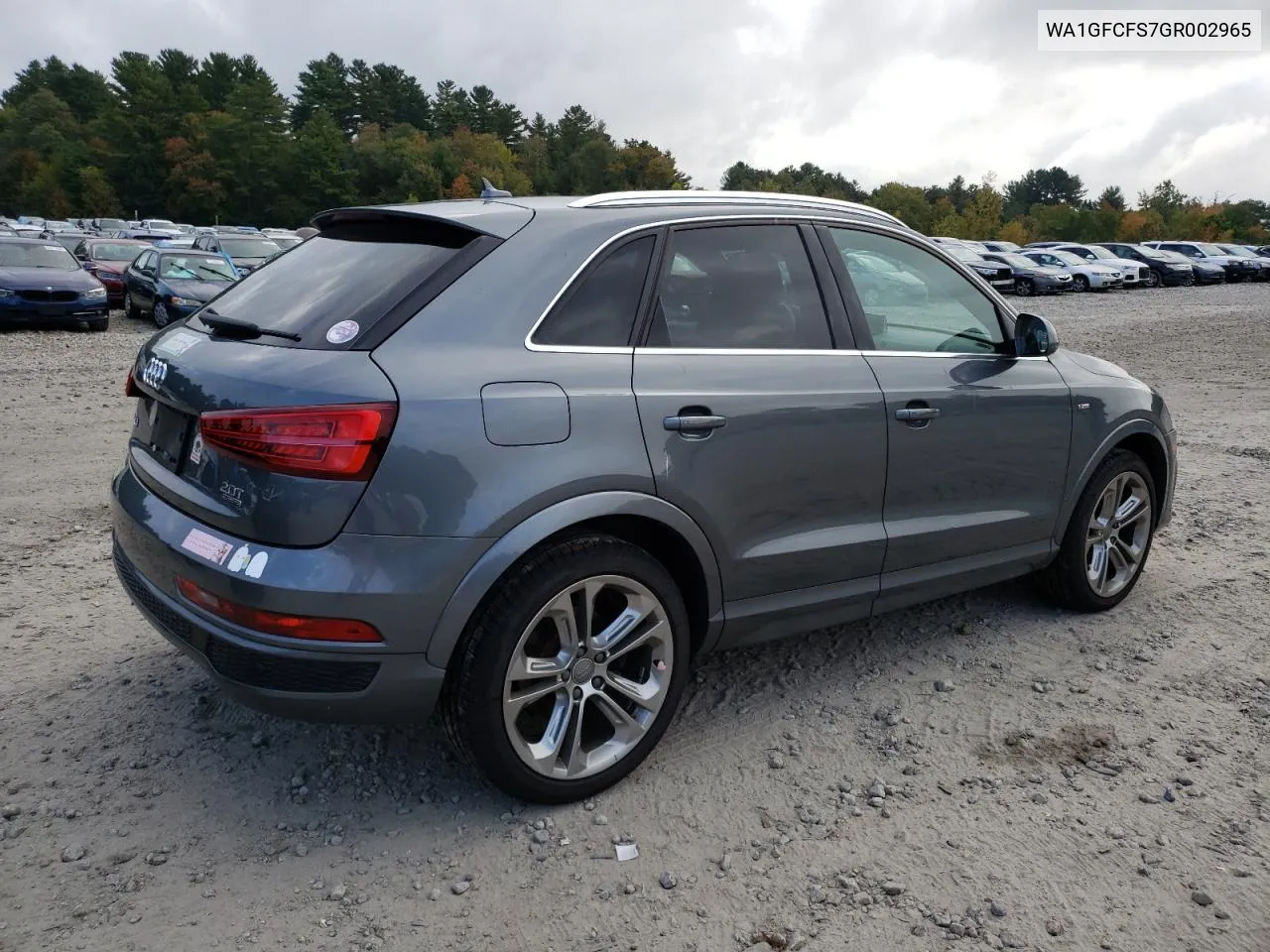 2016 Audi Q3 Prestige VIN: WA1GFCFS7GR002965 Lot: 73623984