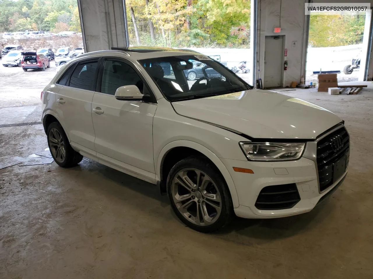 2016 Audi Q3 Premium Plus VIN: WA1EFCFS2GR010057 Lot: 74483644