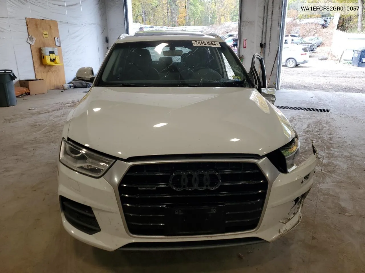 2016 Audi Q3 Premium Plus VIN: WA1EFCFS2GR010057 Lot: 74483644