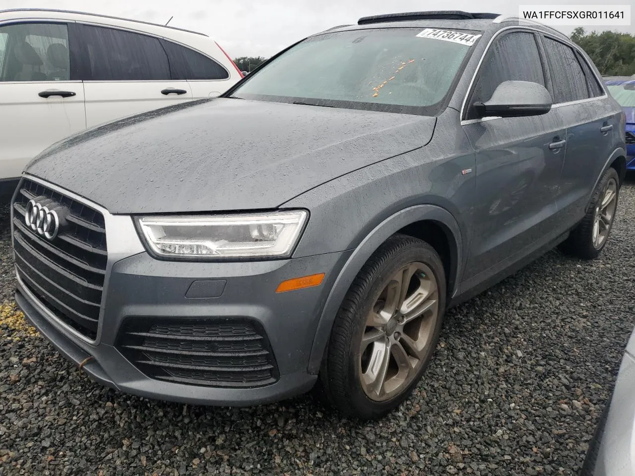 2016 Audi Q3 Prestige VIN: WA1FFCFSXGR011641 Lot: 74736744