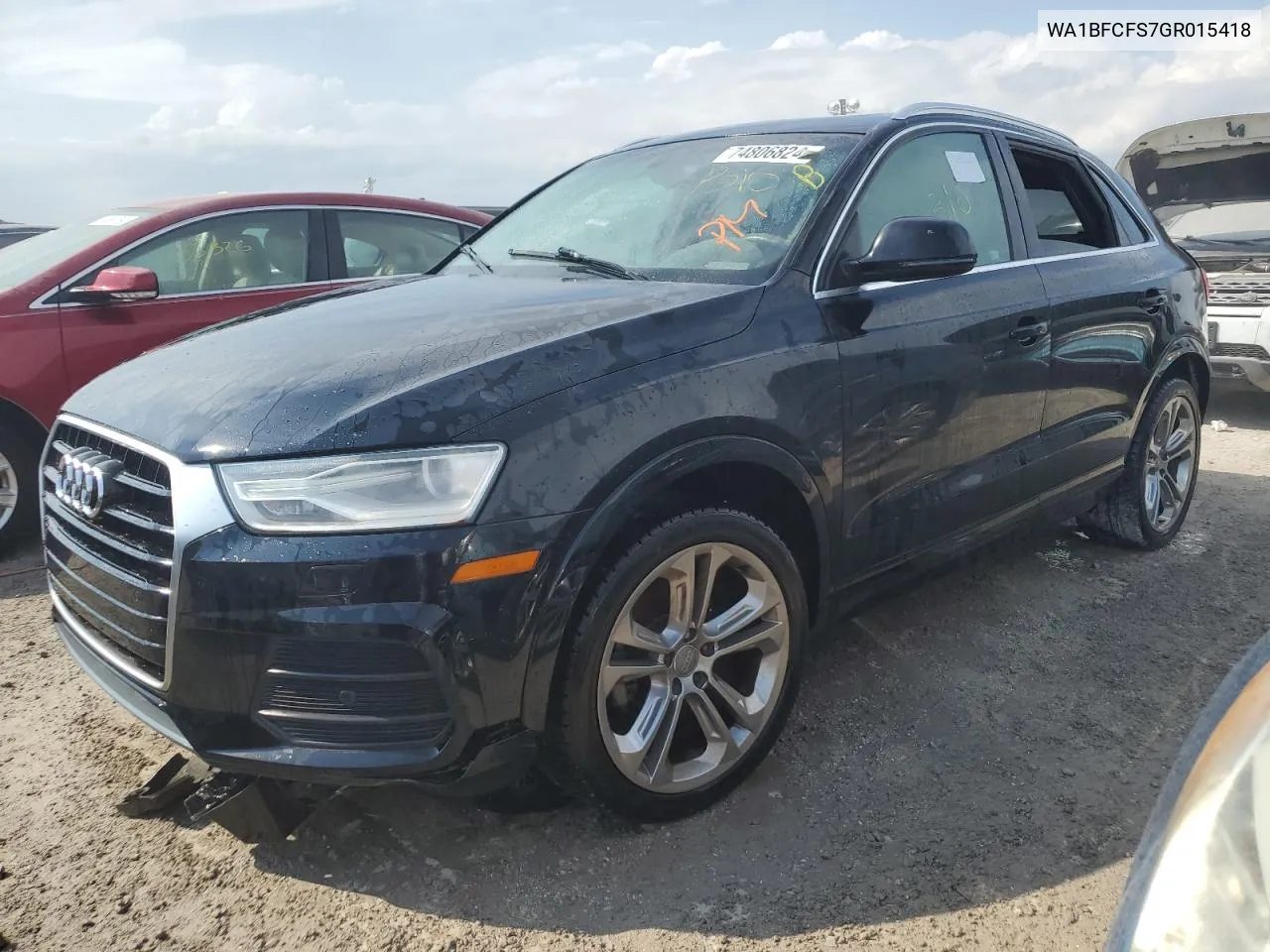 2016 Audi Q3 Premium Plus VIN: WA1BFCFS7GR015418 Lot: 74806824