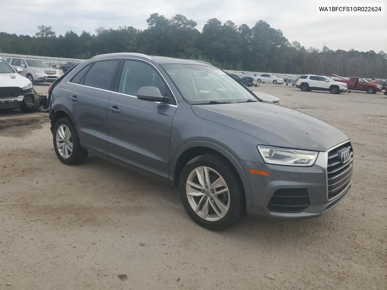 2016 Audi Q3 Premium Plus VIN: WA1BFCFS1GR022624 Lot: 74807684