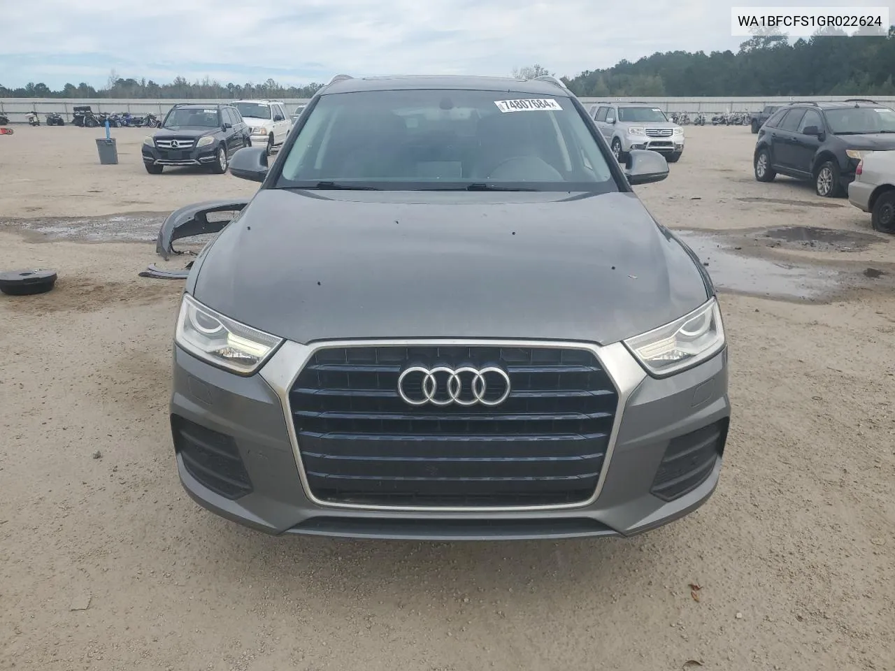 2016 Audi Q3 Premium Plus VIN: WA1BFCFS1GR022624 Lot: 74807684