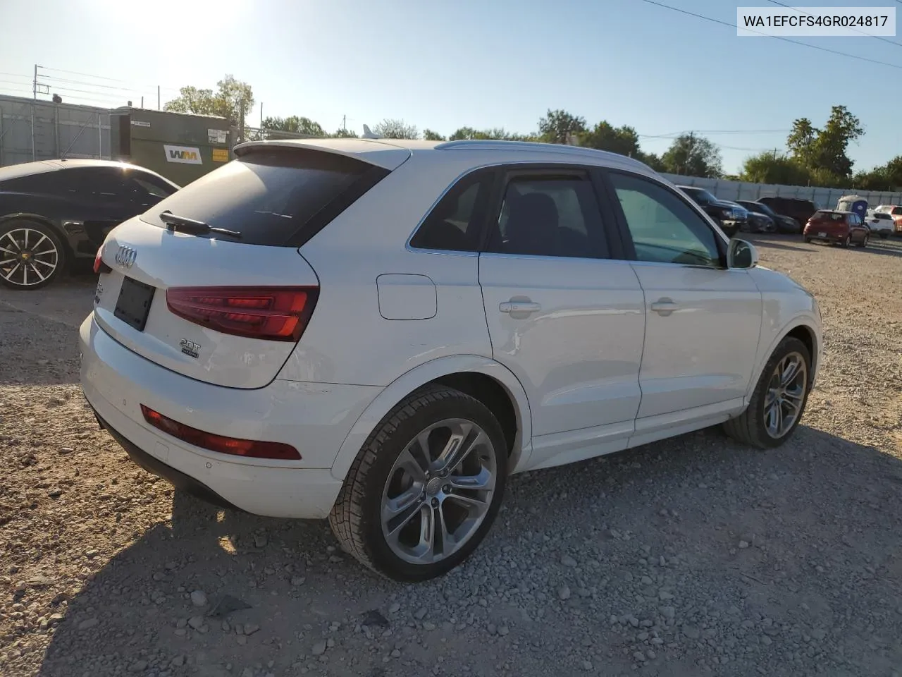 2016 Audi Q3 Premium Plus VIN: WA1EFCFS4GR024817 Lot: 74825364