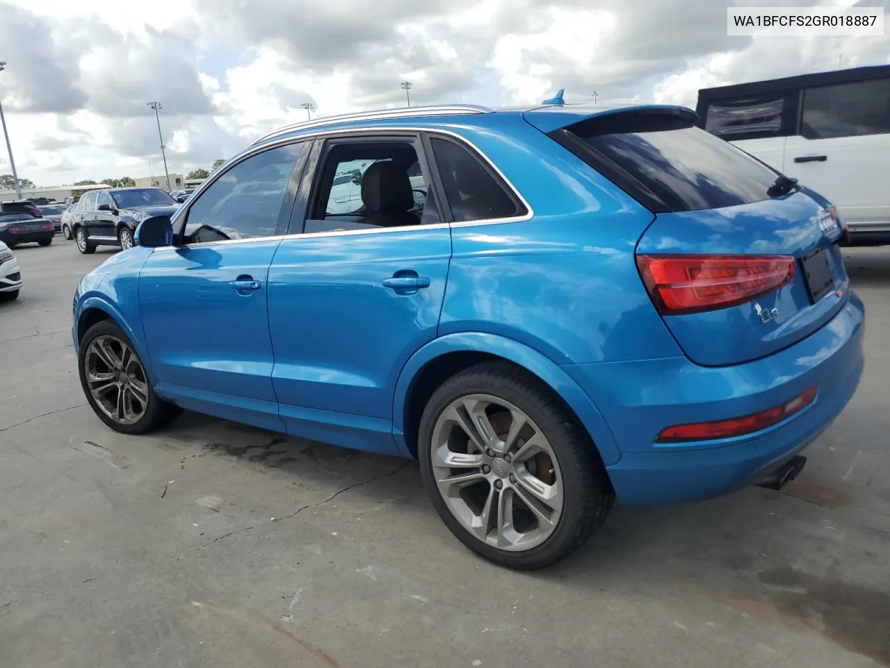 2016 Audi Q3 Premium Plus VIN: WA1BFCFS2GR018887 Lot: 75065904