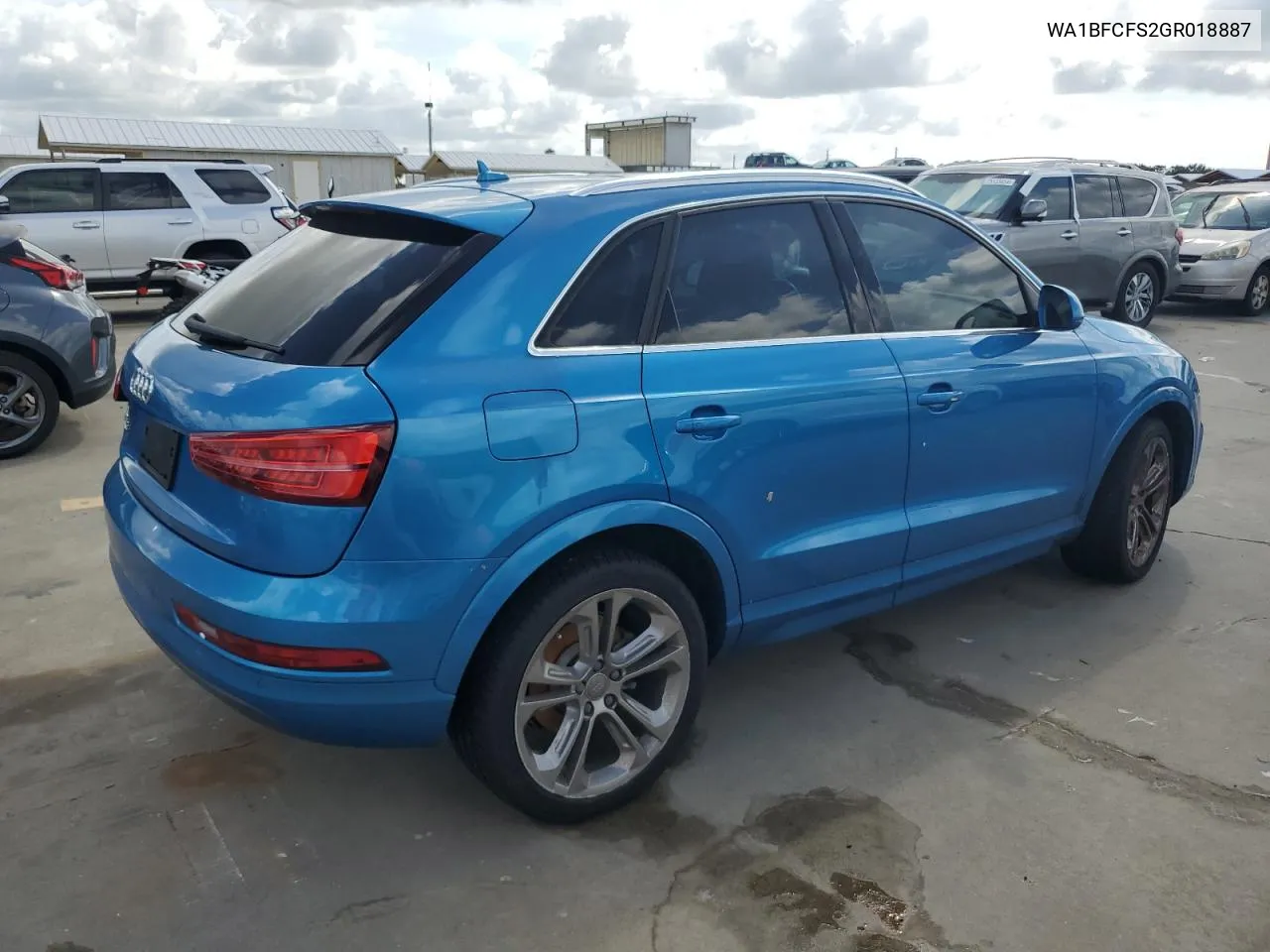 2016 Audi Q3 Premium Plus VIN: WA1BFCFS2GR018887 Lot: 75065904