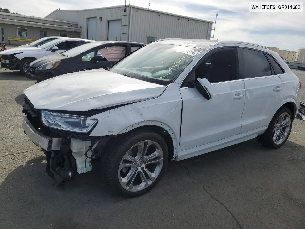 2016 Audi Q3 Premium Plus VIN: WA1EFCFS1GR014682 Lot: 75093794