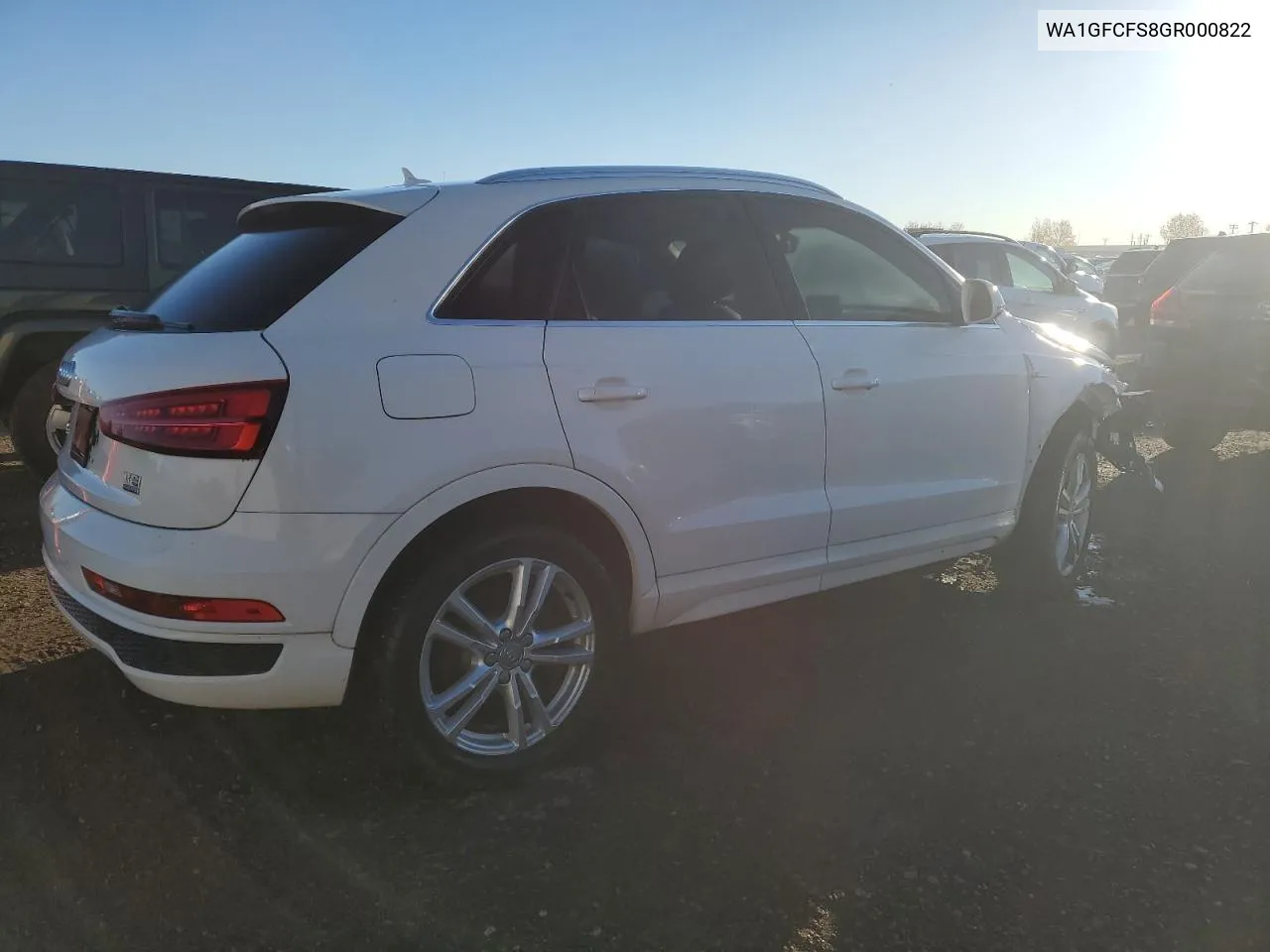 2016 Audi Q3 Prestige VIN: WA1GFCFS8GR000822 Lot: 75675174