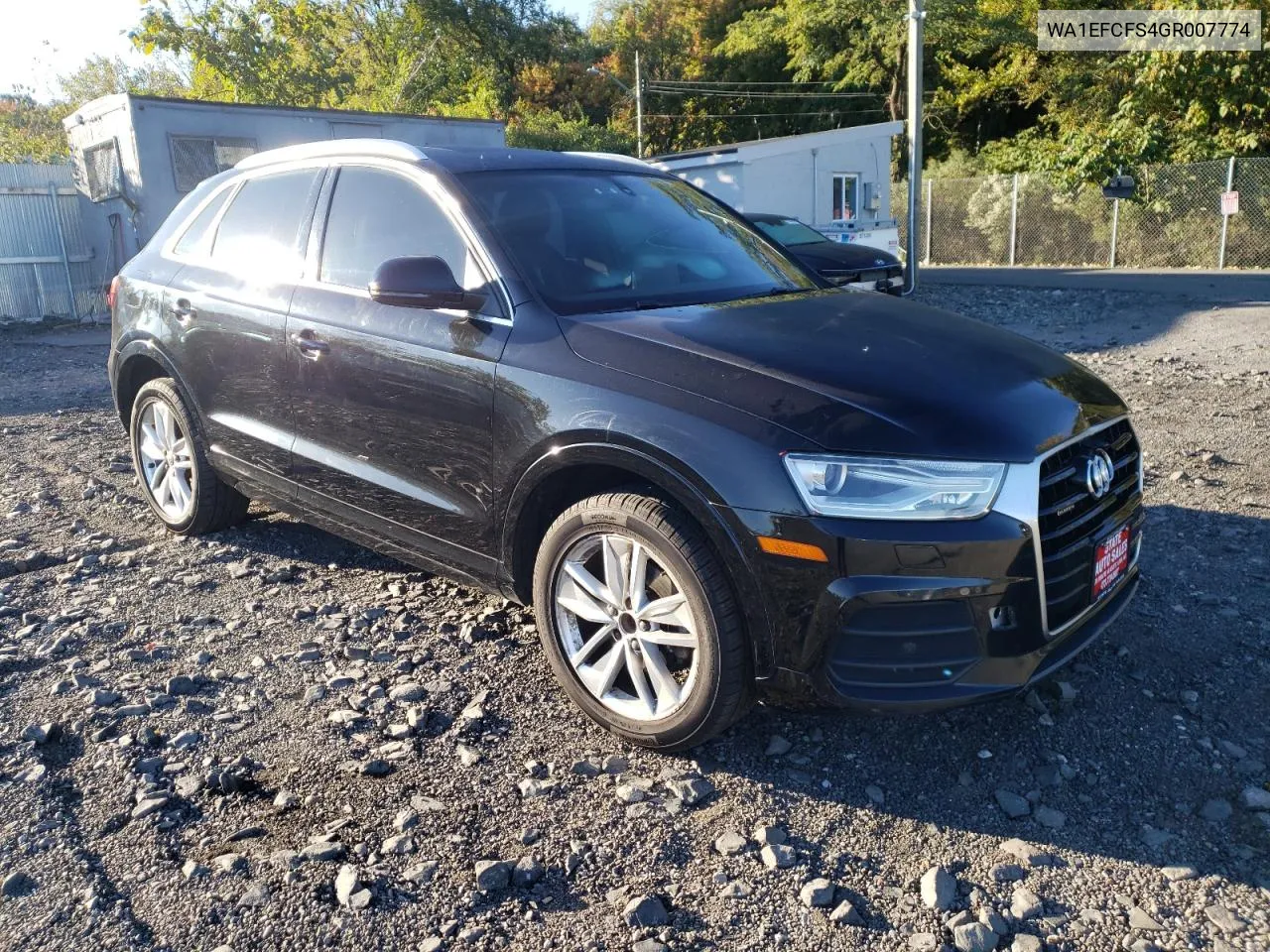 2016 Audi Q3 Premium Plus VIN: WA1EFCFS4GR007774 Lot: 76271944