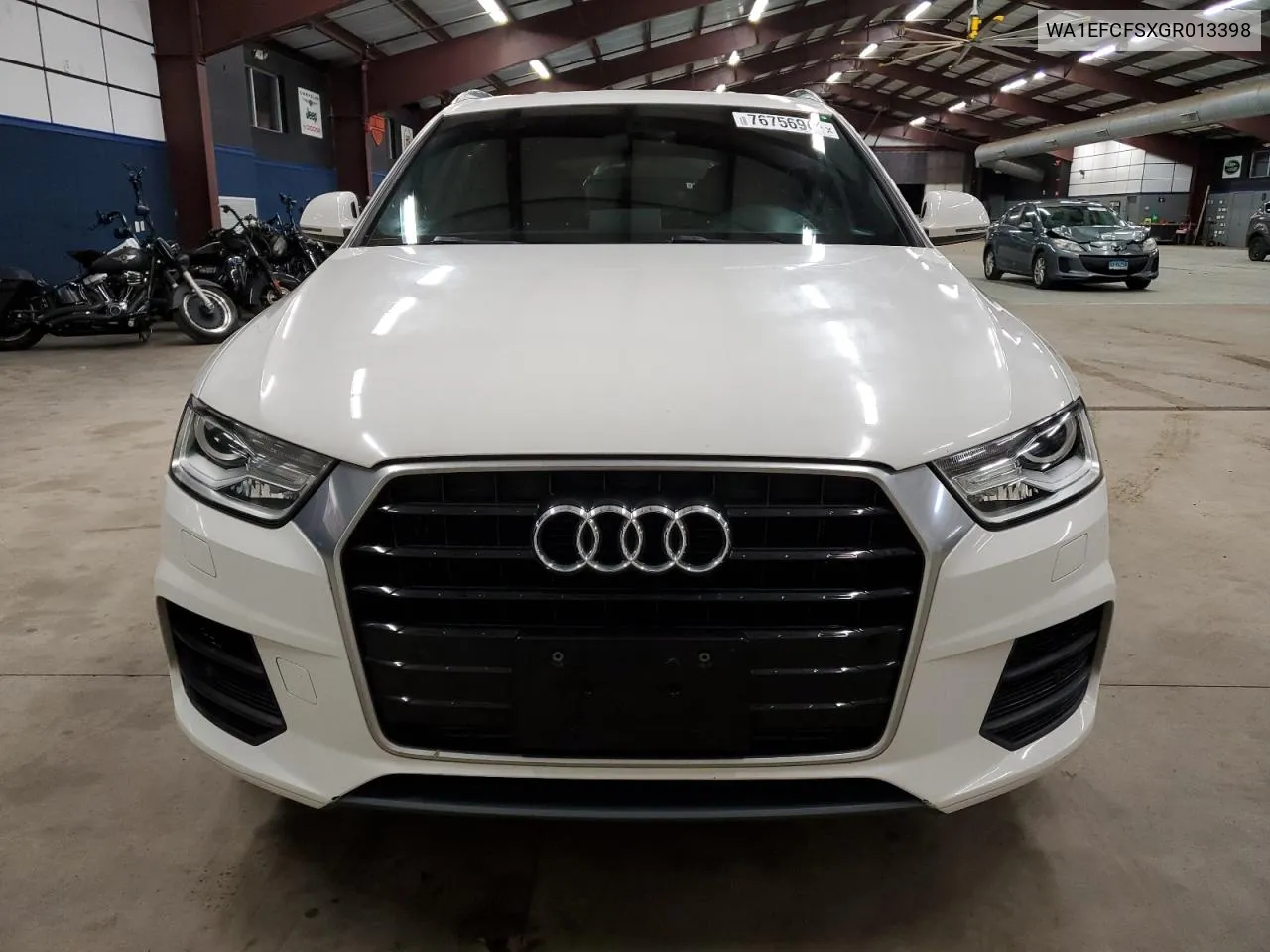 2016 Audi Q3 Premium Plus VIN: WA1EFCFSXGR013398 Lot: 76756964