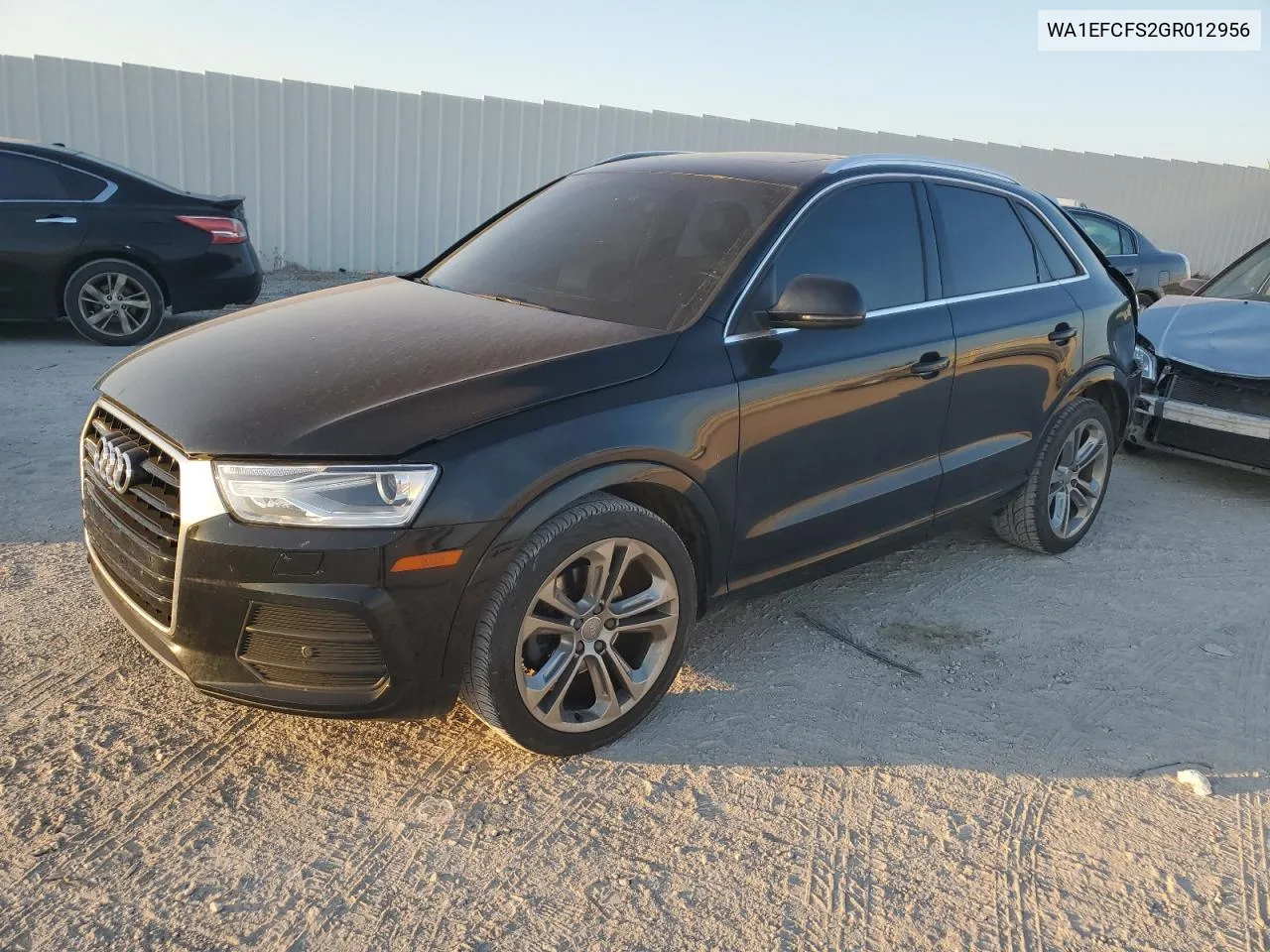 2016 Audi Q3 Premium Plus VIN: WA1EFCFS2GR012956 Lot: 77747174