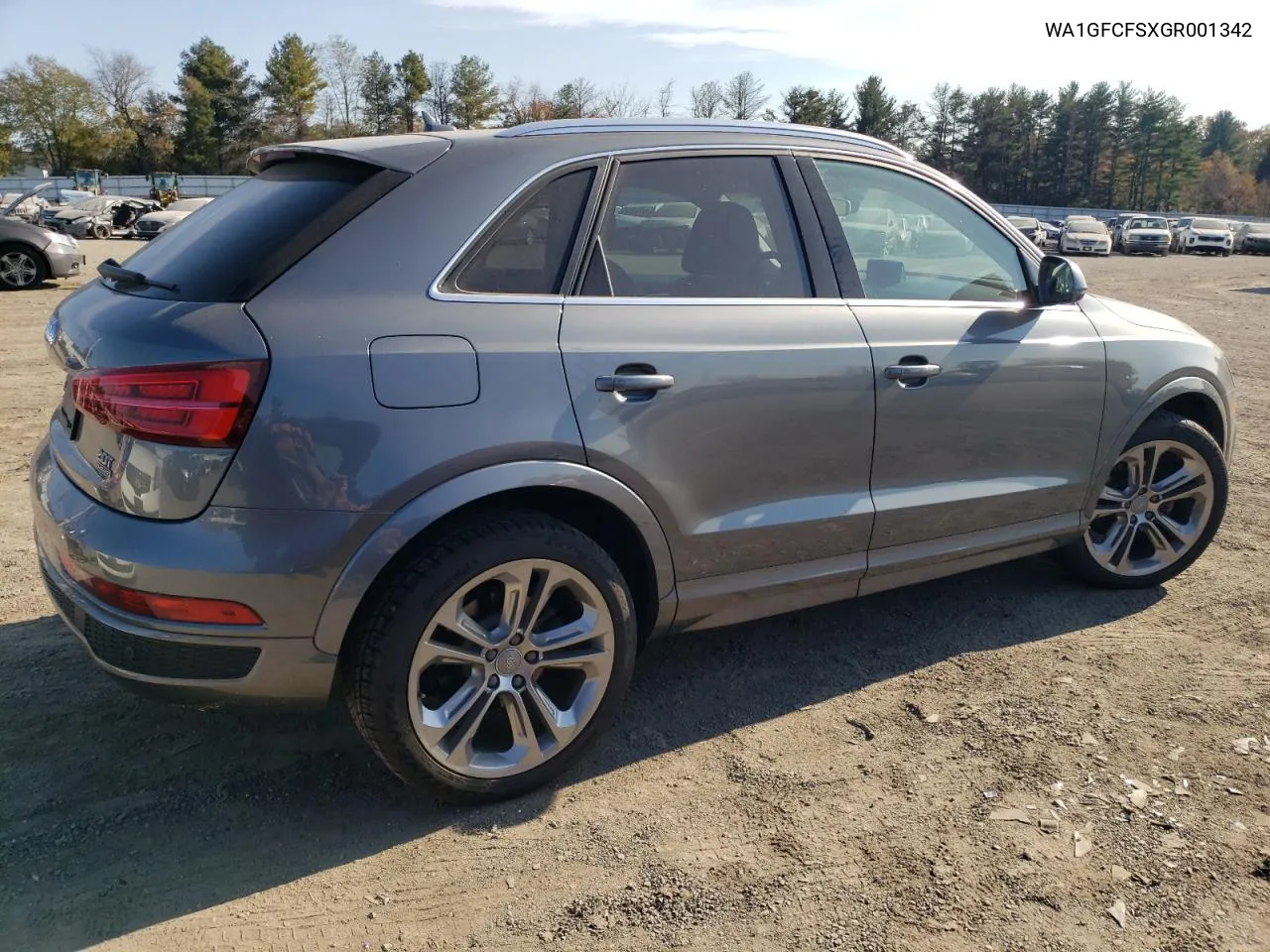 2016 Audi Q3 Prestige VIN: WA1GFCFSXGR001342 Lot: 78002804