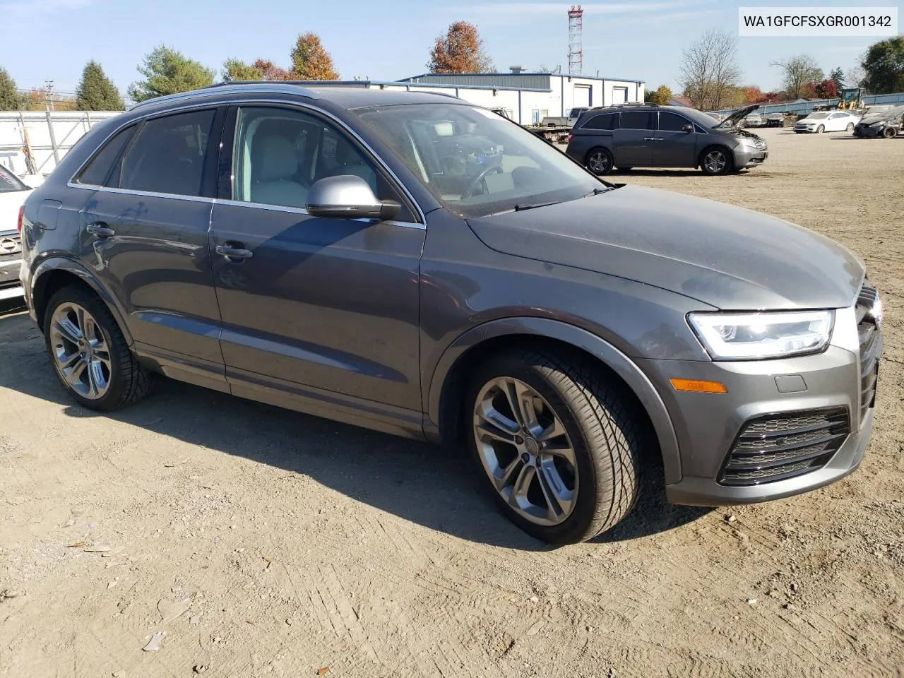 2016 Audi Q3 Prestige VIN: WA1GFCFSXGR001342 Lot: 78002804