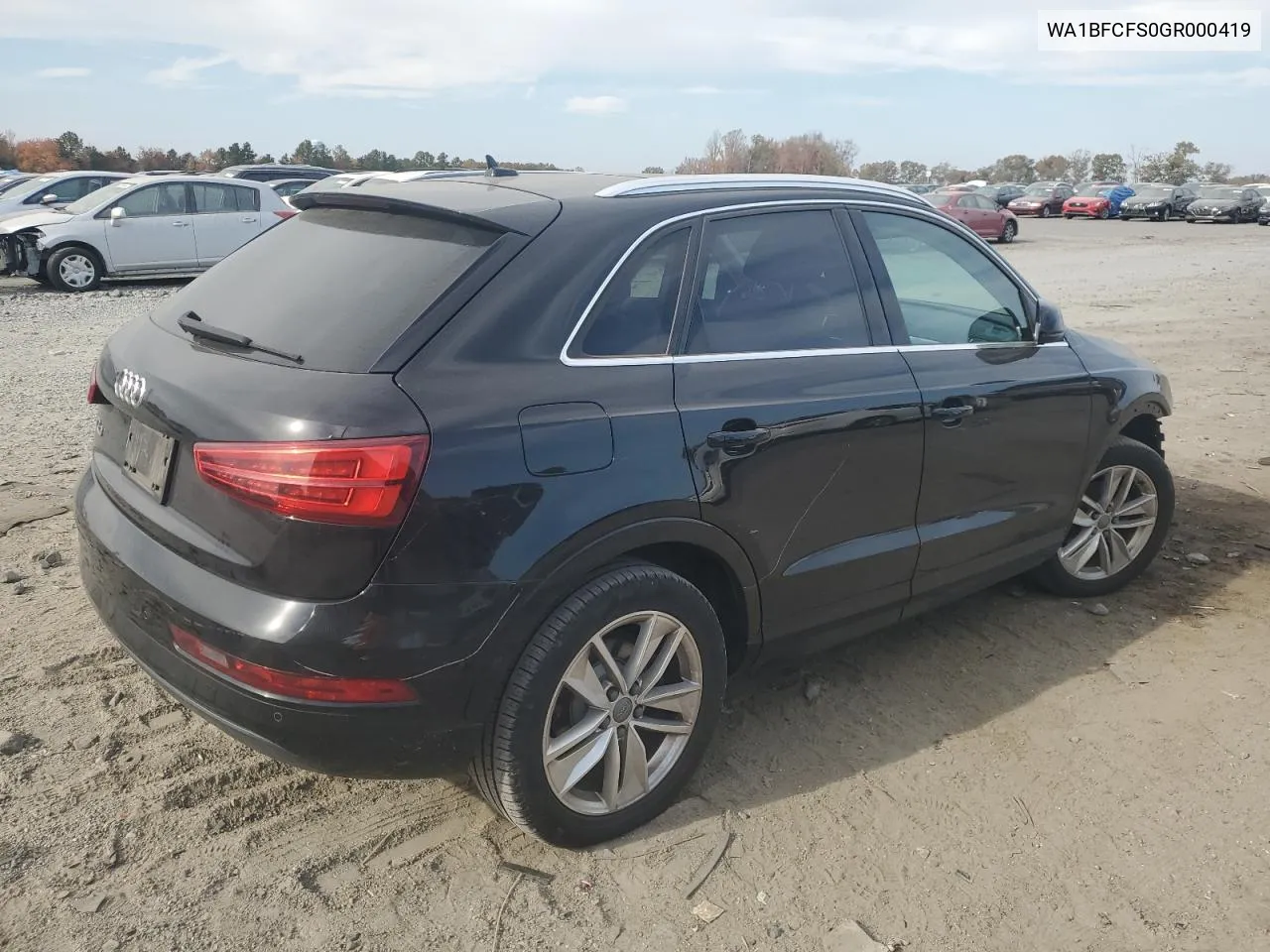 2016 Audi Q3 Premium Plus VIN: WA1BFCFS0GR000419 Lot: 78060984