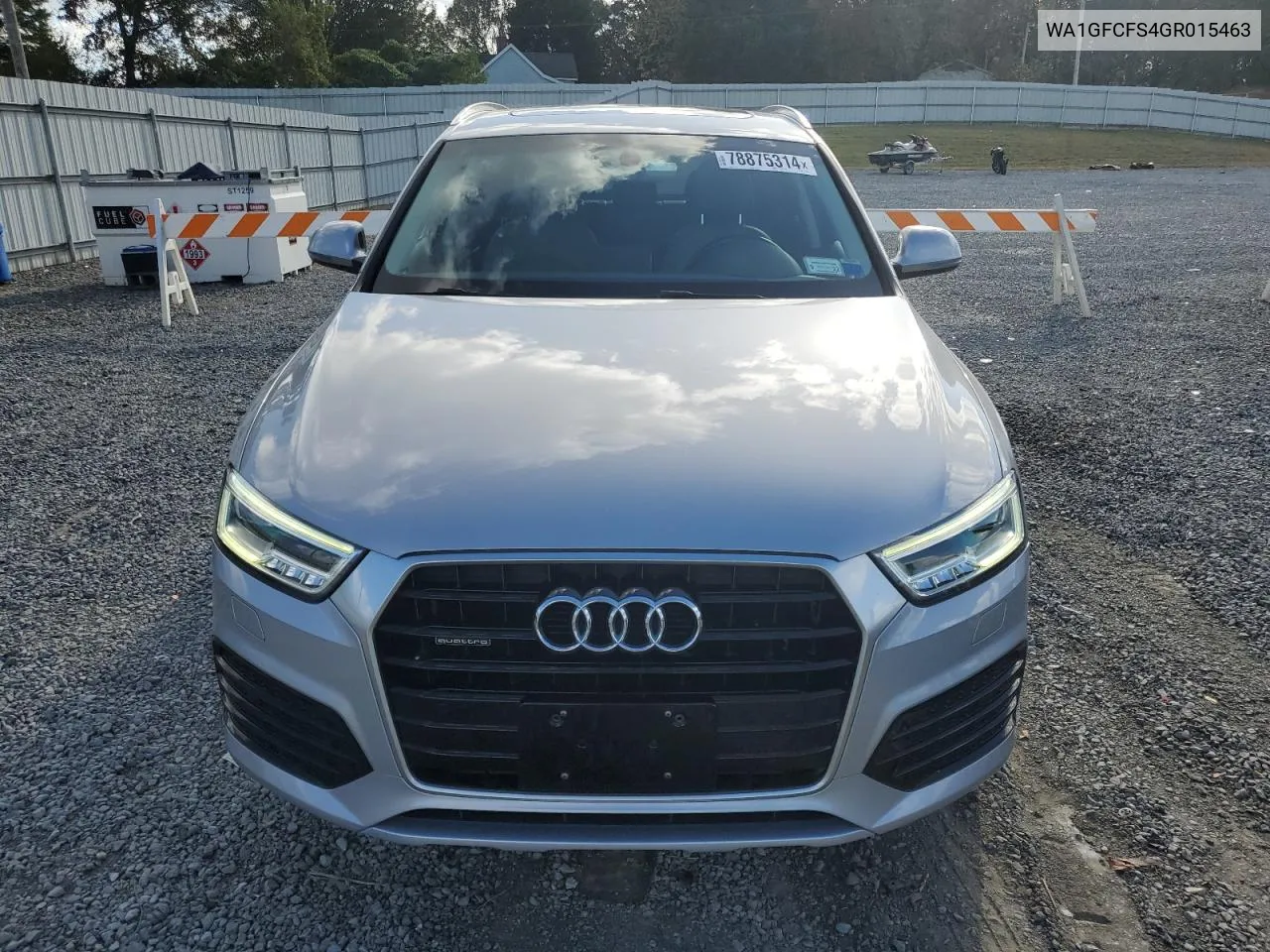 2016 Audi Q3 Prestige VIN: WA1GFCFS4GR015463 Lot: 78875314