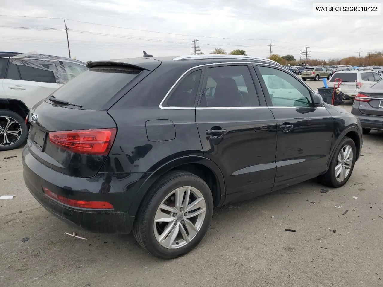 2016 Audi Q3 Premium Plus VIN: WA1BFCFS2GR018422 Lot: 79539134