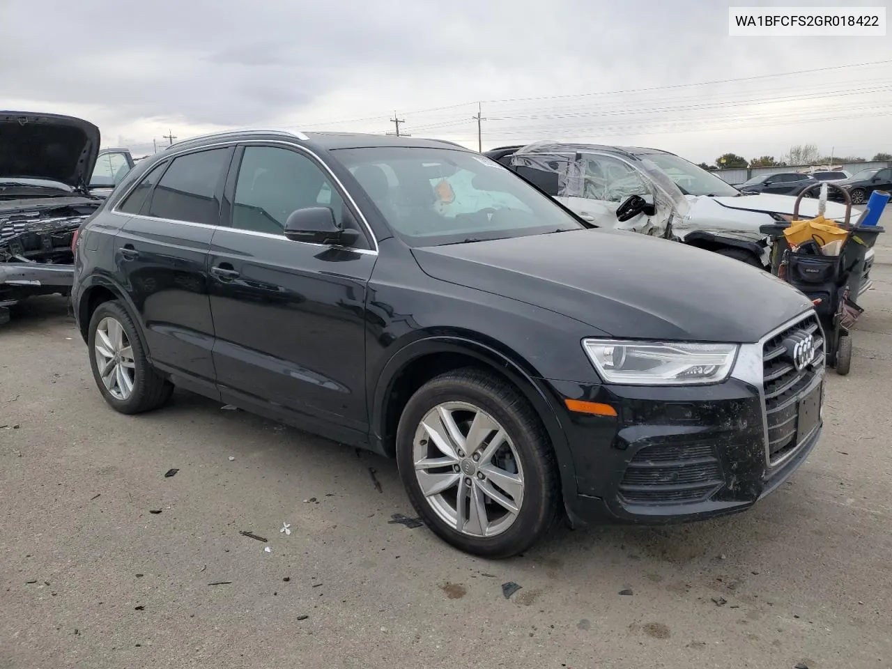 2016 Audi Q3 Premium Plus VIN: WA1BFCFS2GR018422 Lot: 79539134