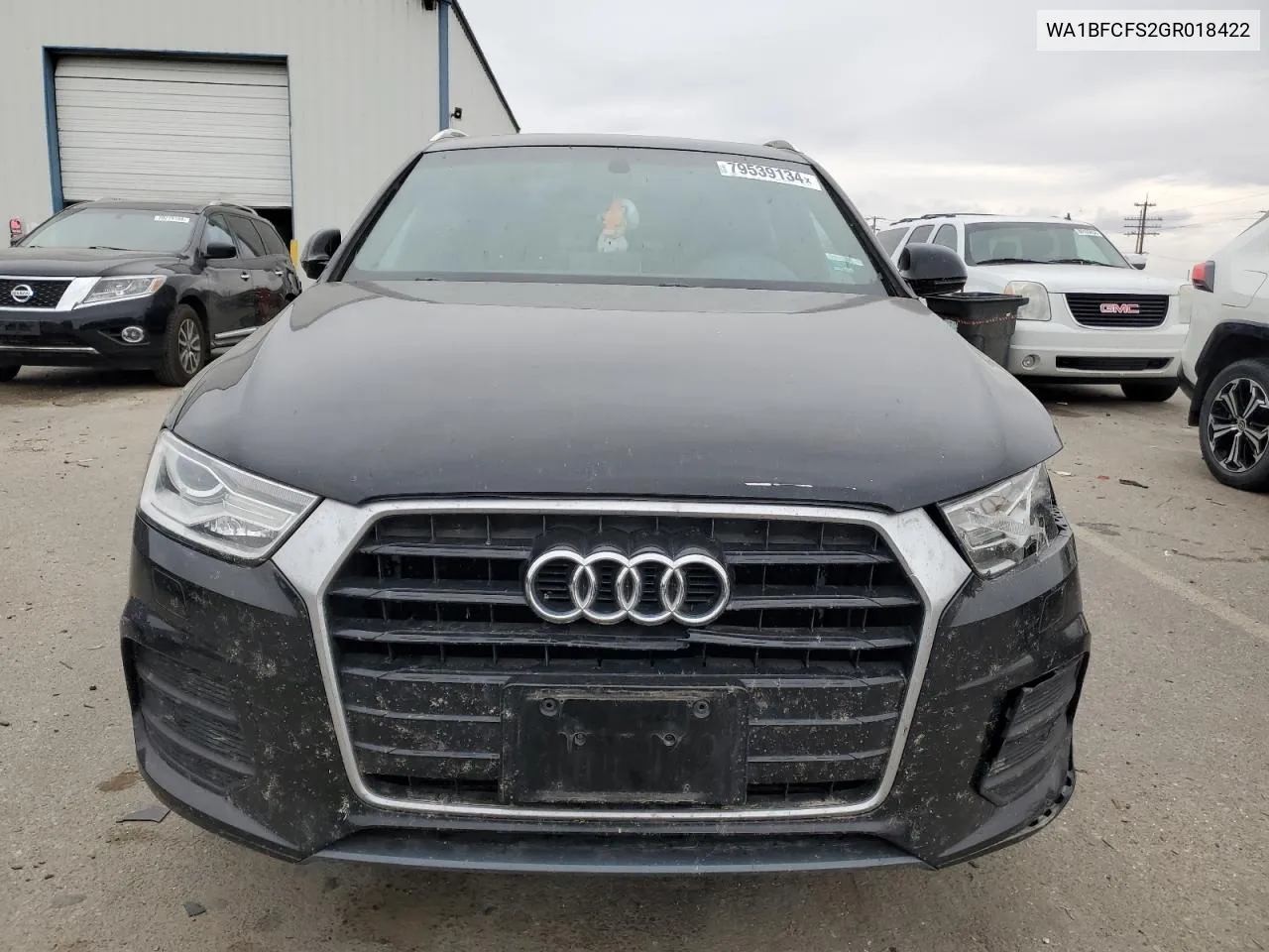 2016 Audi Q3 Premium Plus VIN: WA1BFCFS2GR018422 Lot: 79539134