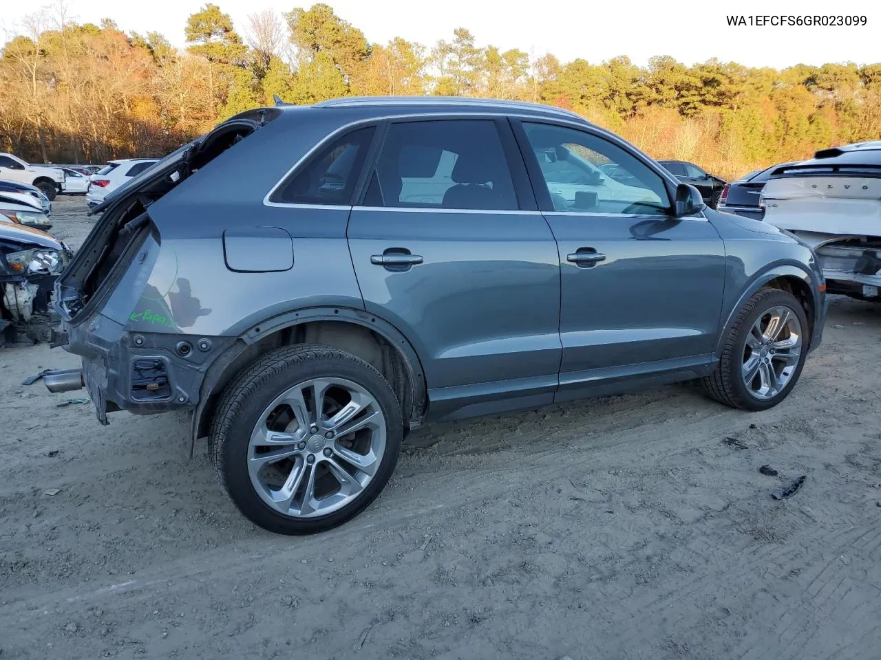 2016 Audi Q3 Premium Plus VIN: WA1EFCFS6GR023099 Lot: 80088694