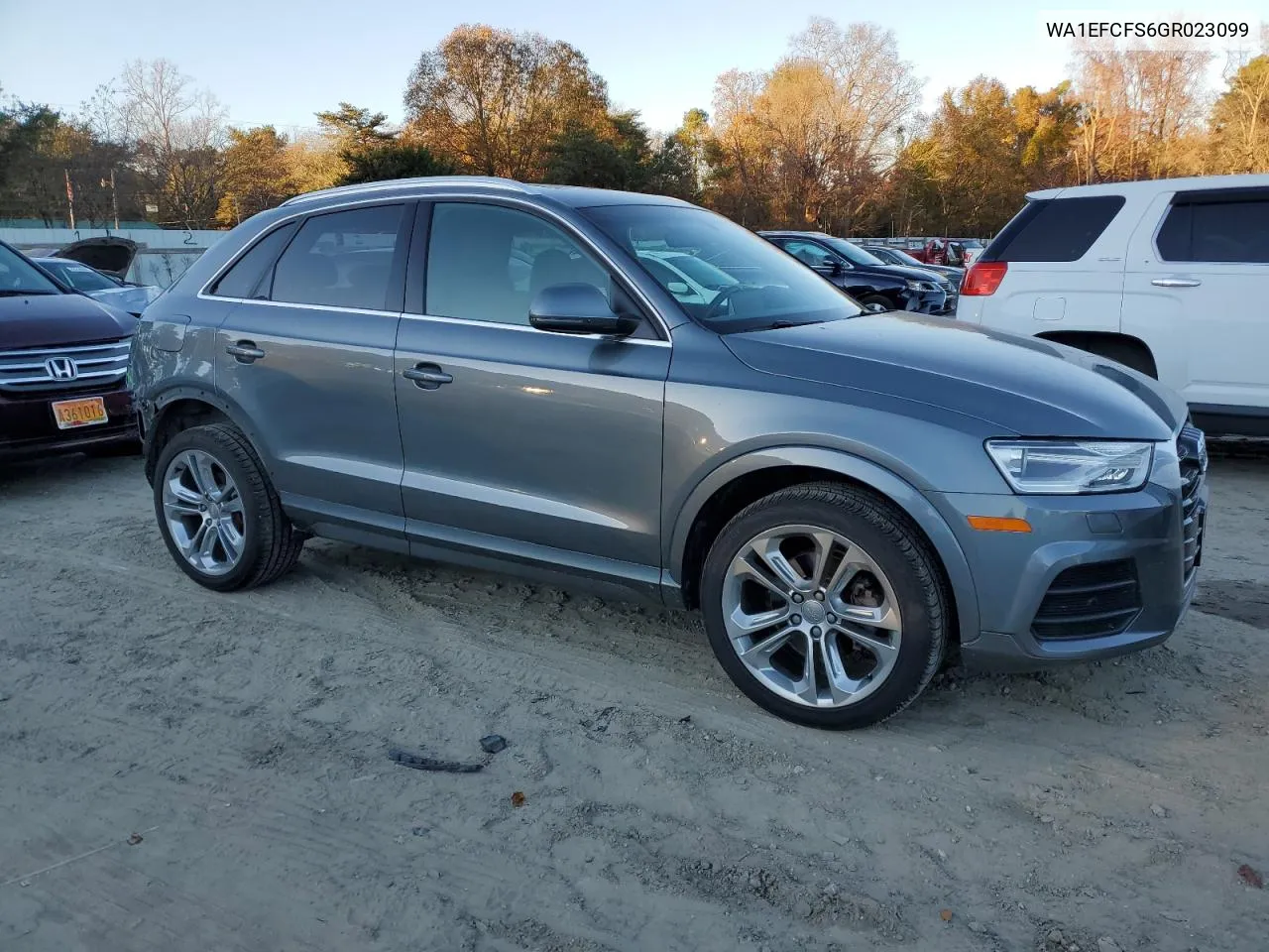 2016 Audi Q3 Premium Plus VIN: WA1EFCFS6GR023099 Lot: 80088694