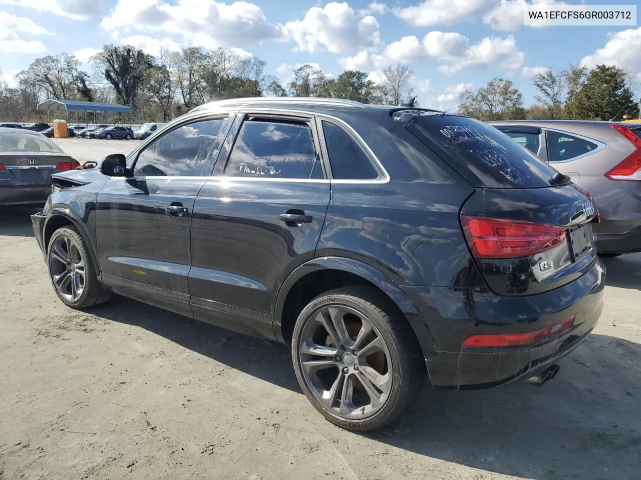 2016 Audi Q3 Premium Plus VIN: WA1EFCFS6GR003712 Lot: 80130444