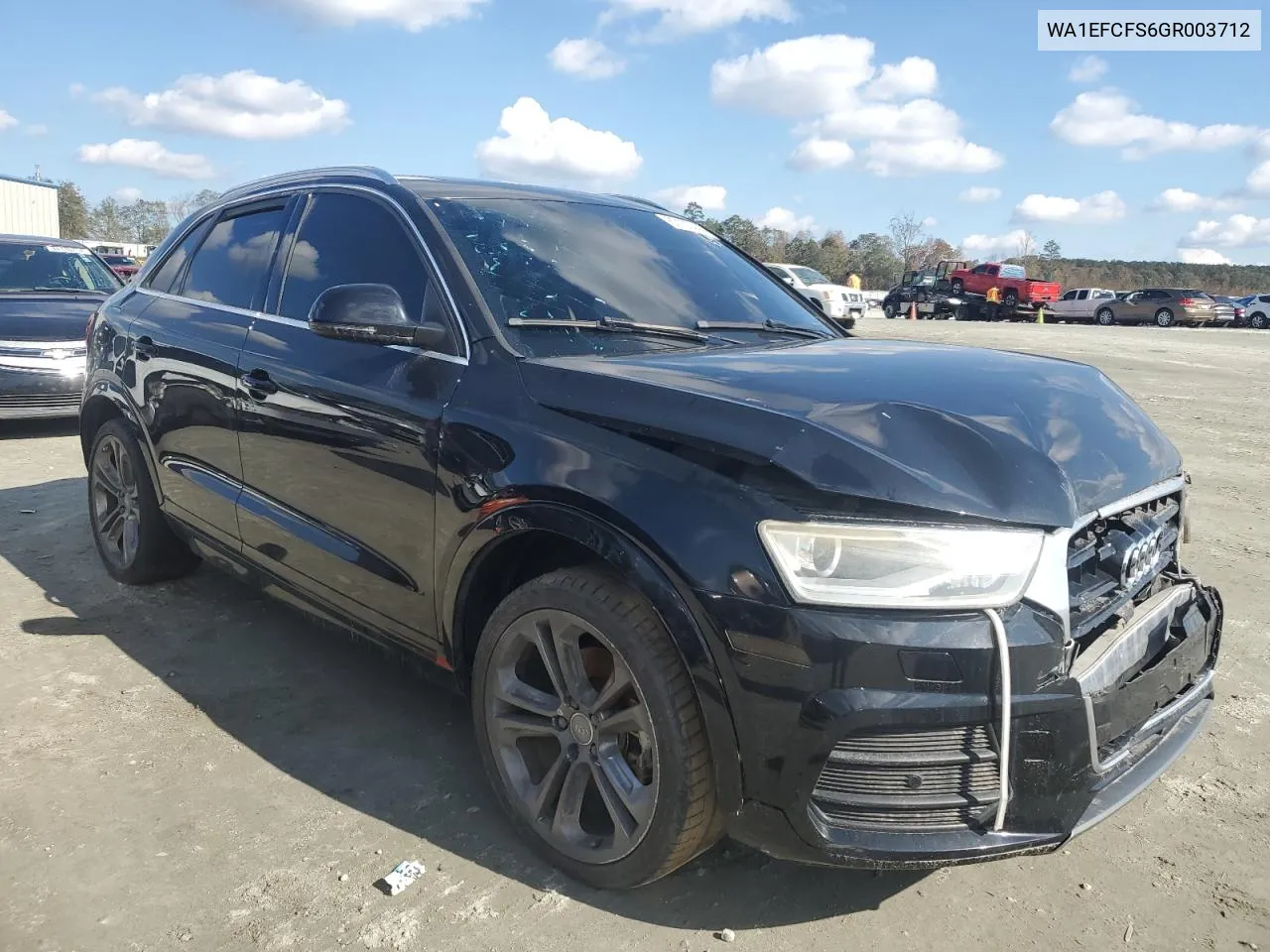 2016 Audi Q3 Premium Plus VIN: WA1EFCFS6GR003712 Lot: 80130444