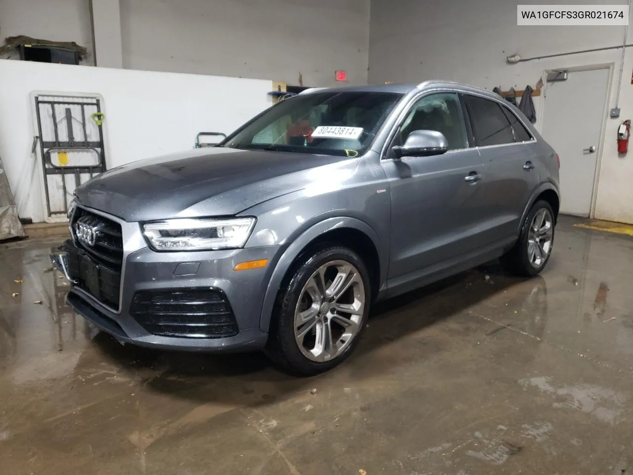 2016 Audi Q3 Prestige VIN: WA1GFCFS3GR021674 Lot: 80443814