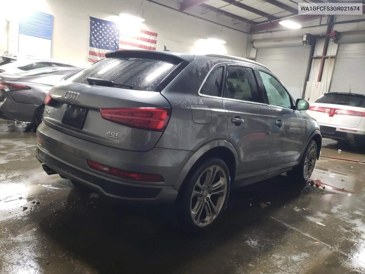 2016 Audi Q3 Prestige VIN: WA1GFCFS3GR021674 Lot: 80443814