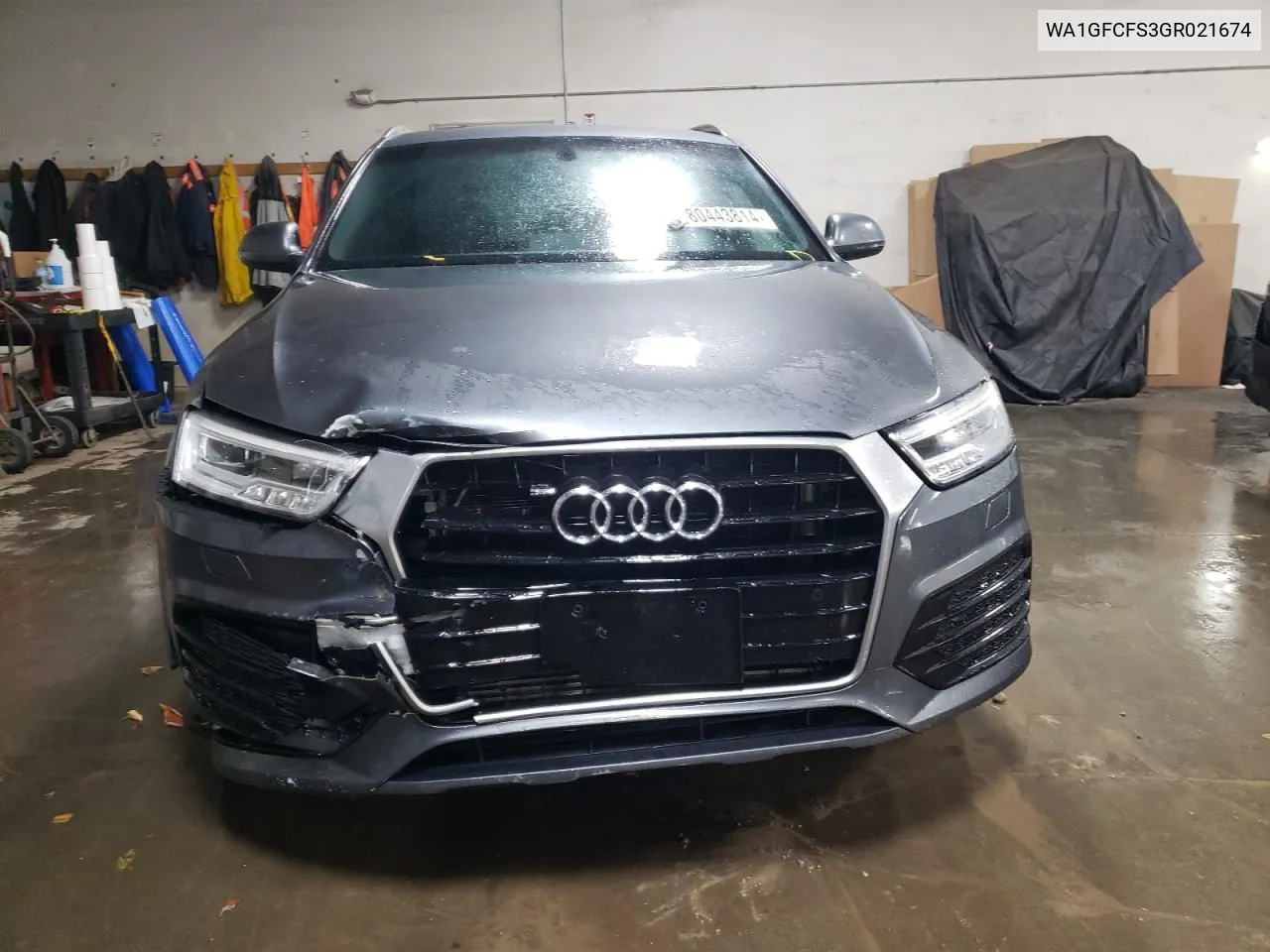 2016 Audi Q3 Prestige VIN: WA1GFCFS3GR021674 Lot: 80443814