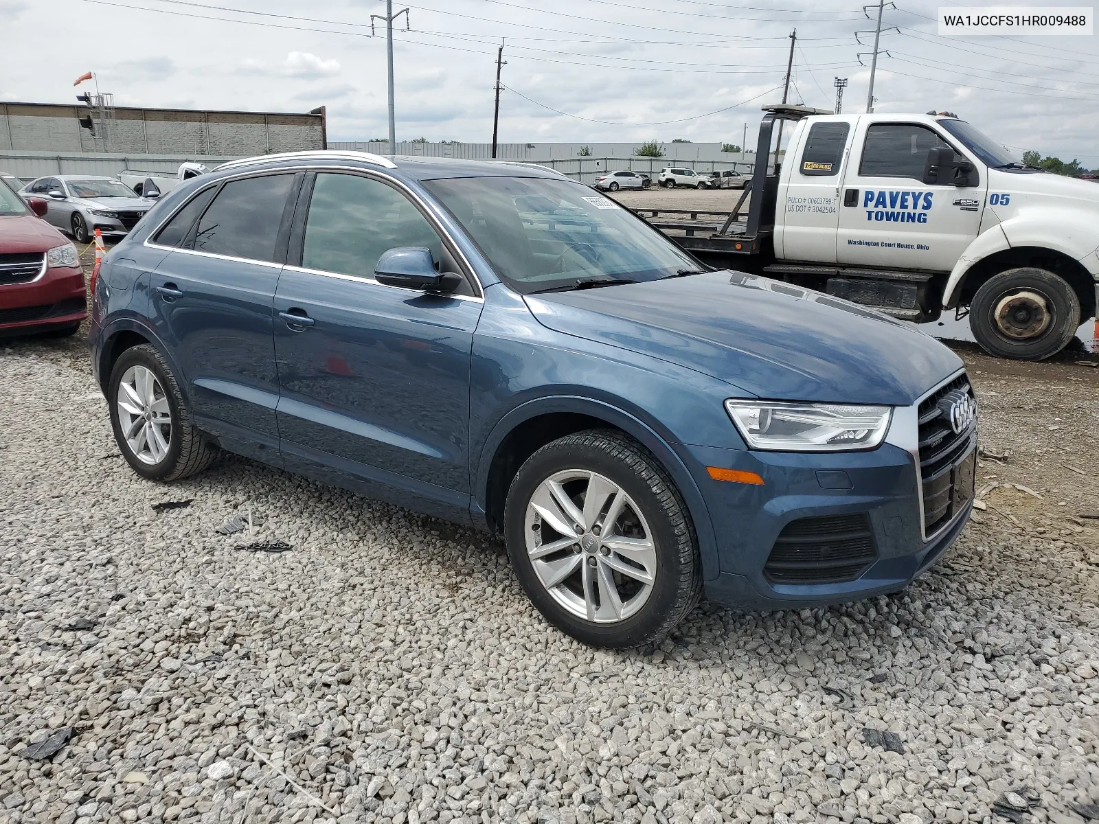 2017 Audi Q3 Premium Plus VIN: WA1JCCFS1HR009488 Lot: 66582924