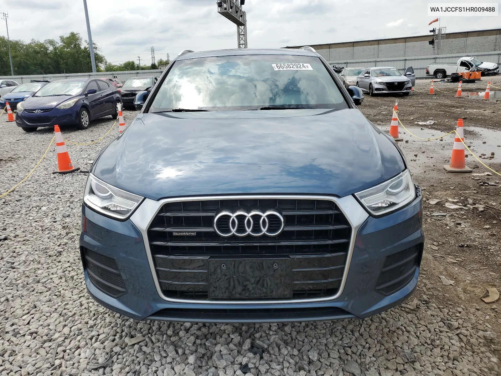 2017 Audi Q3 Premium Plus VIN: WA1JCCFS1HR009488 Lot: 66582924