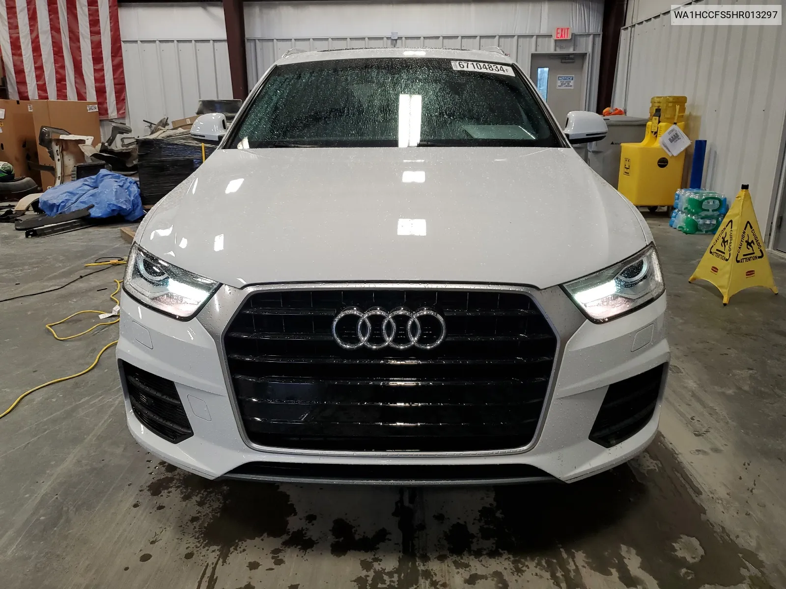 2017 Audi Q3 Premium Plus VIN: WA1HCCFS5HR013297 Lot: 67104834