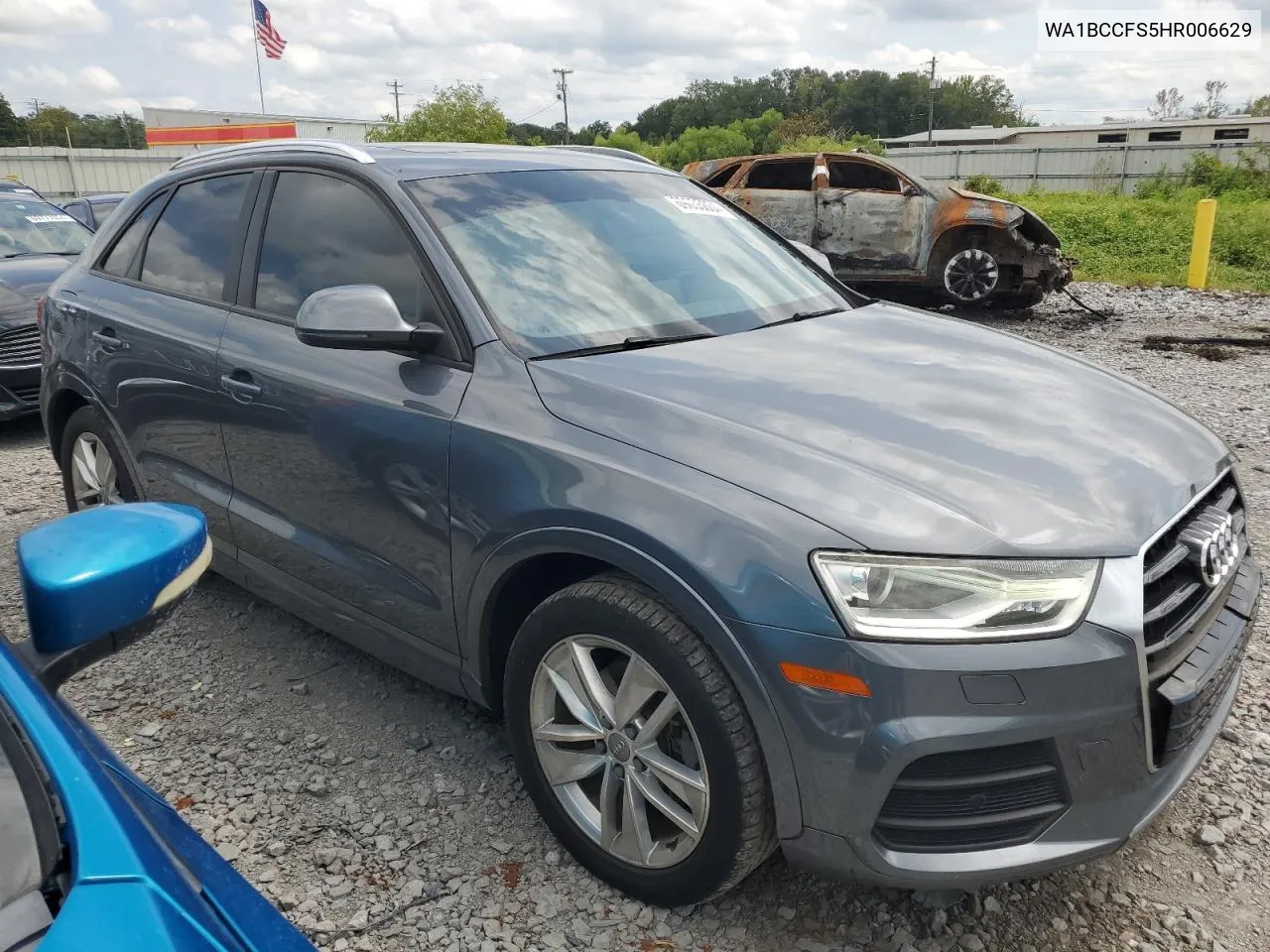 2017 Audi Q3 Premium VIN: WA1BCCFS5HR006629 Lot: 69855664