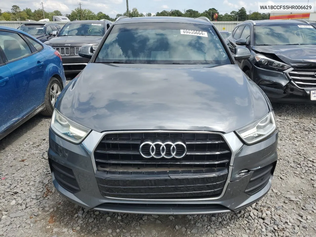 2017 Audi Q3 Premium VIN: WA1BCCFS5HR006629 Lot: 69855664