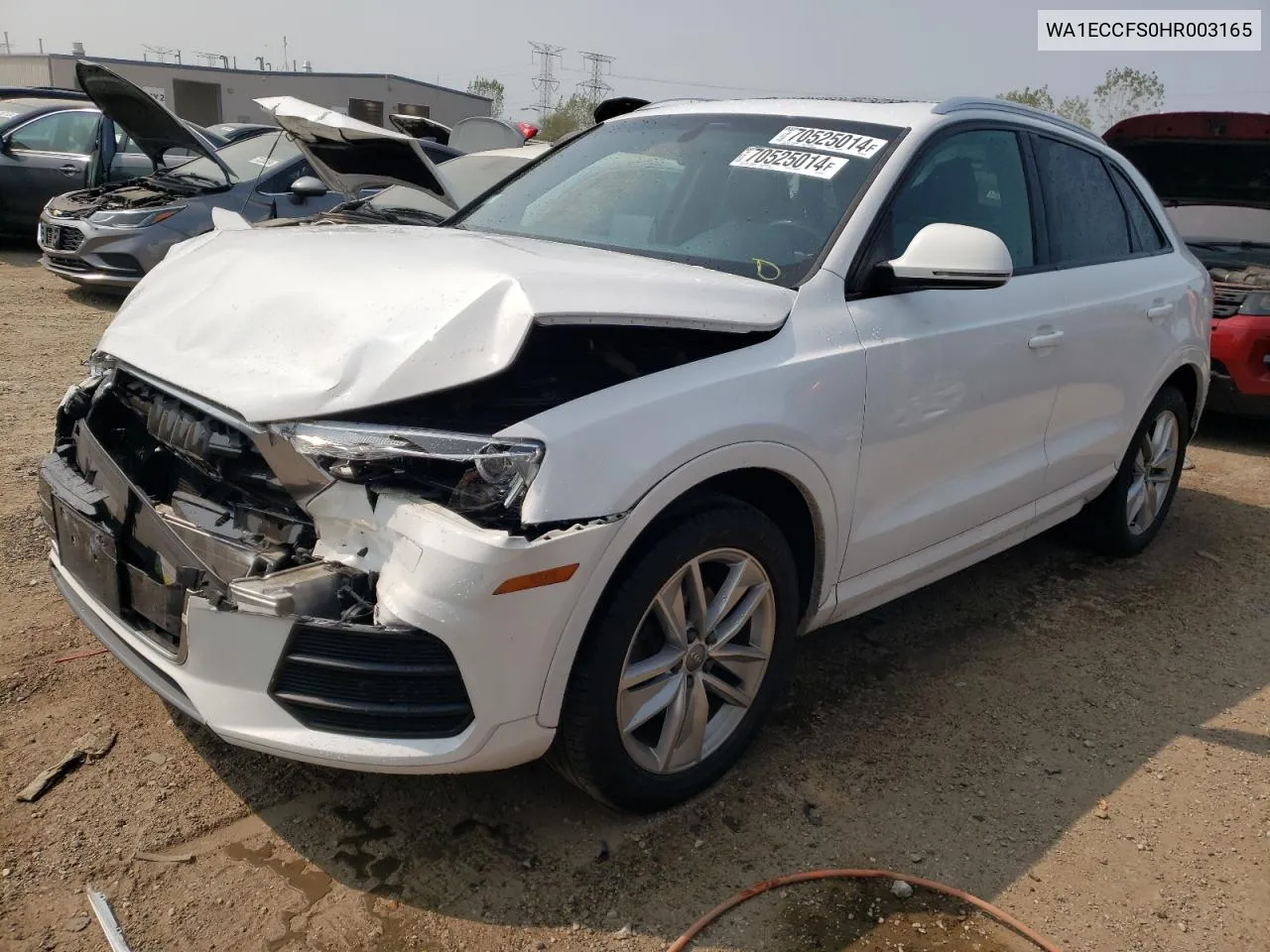 WA1ECCFS0HR003165 2017 Audi Q3 Premium