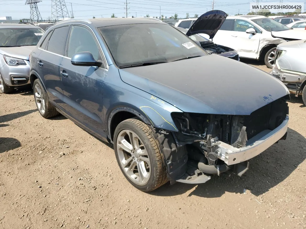 WA1JCCFS3HR006429 2017 Audi Q3 Premium Plus