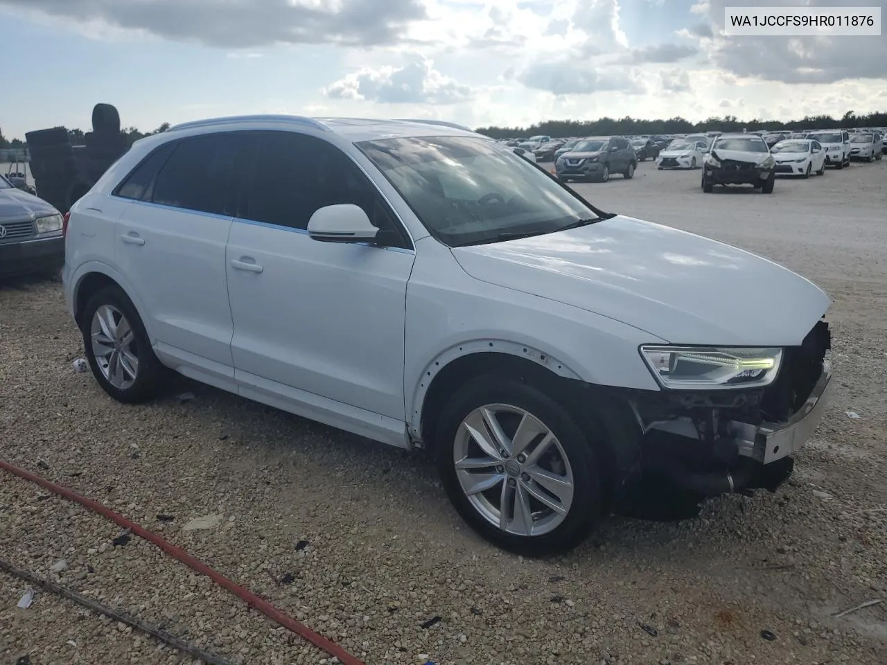 2017 Audi Q3 Premium Plus VIN: WA1JCCFS9HR011876 Lot: 71722954