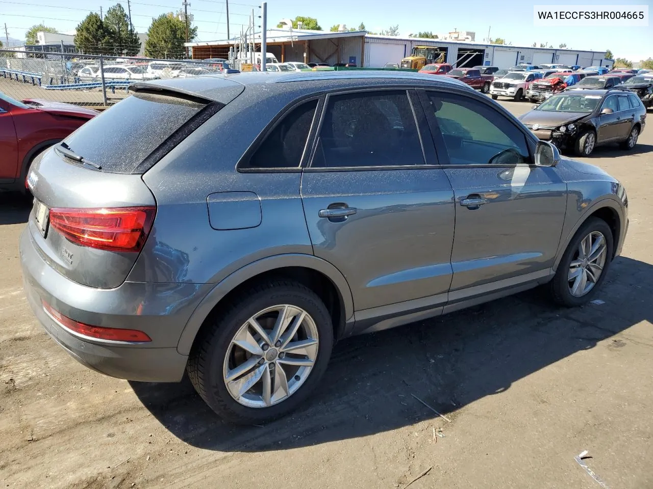 2017 Audi Q3 Premium VIN: WA1ECCFS3HR004665 Lot: 72201034