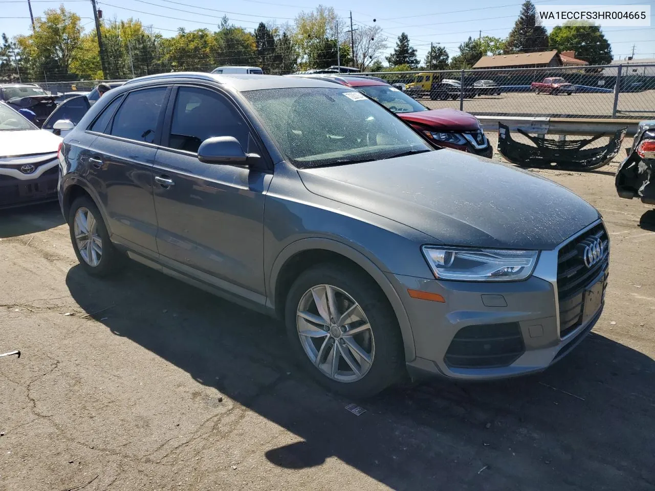 2017 Audi Q3 Premium VIN: WA1ECCFS3HR004665 Lot: 72201034