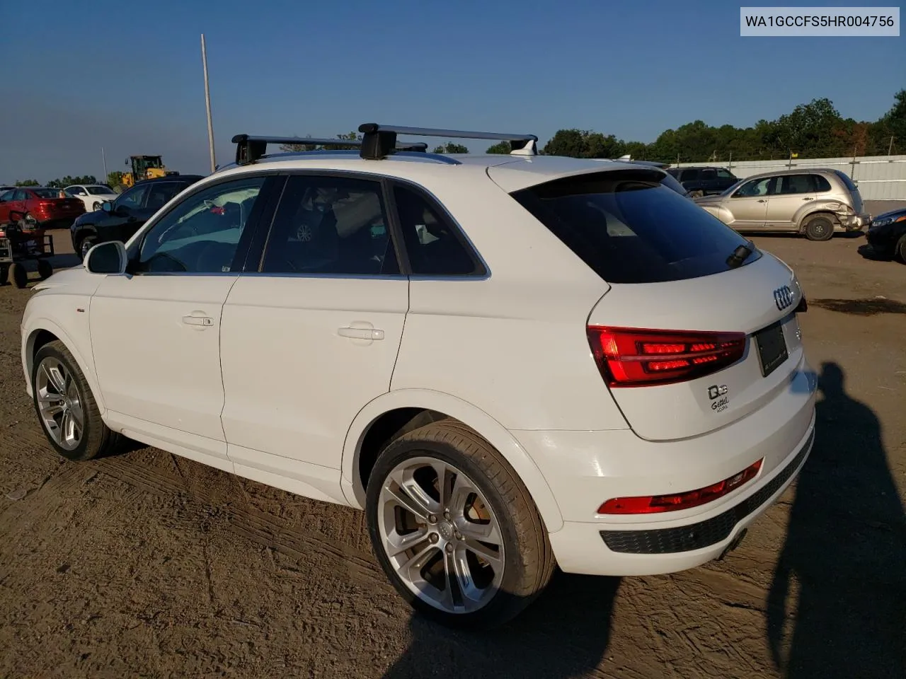 WA1GCCFS5HR004756 2017 Audi Q3 Prestige