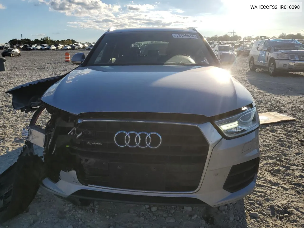 2017 Audi Q3 Premium VIN: WA1ECCFS2HR010098 Lot: 73136814