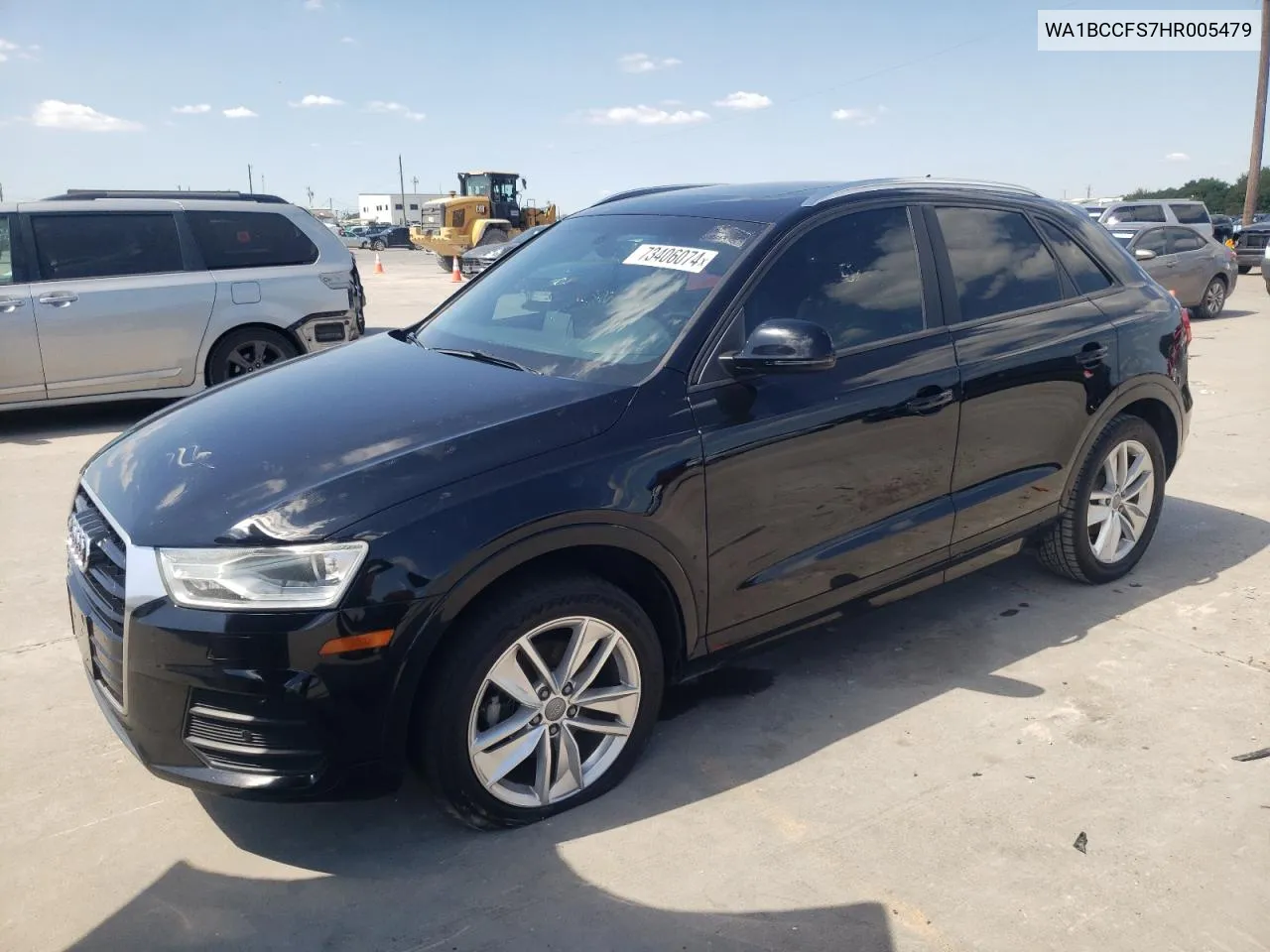 2017 Audi Q3 Premium VIN: WA1BCCFS7HR005479 Lot: 73406074