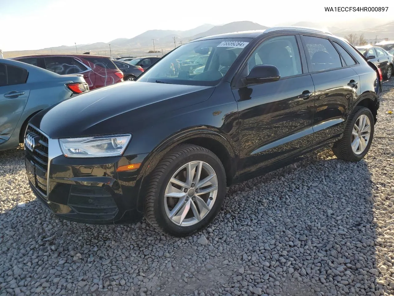 2017 Audi Q3 Premium VIN: WA1ECCFS4HR000897 Lot: 75559284