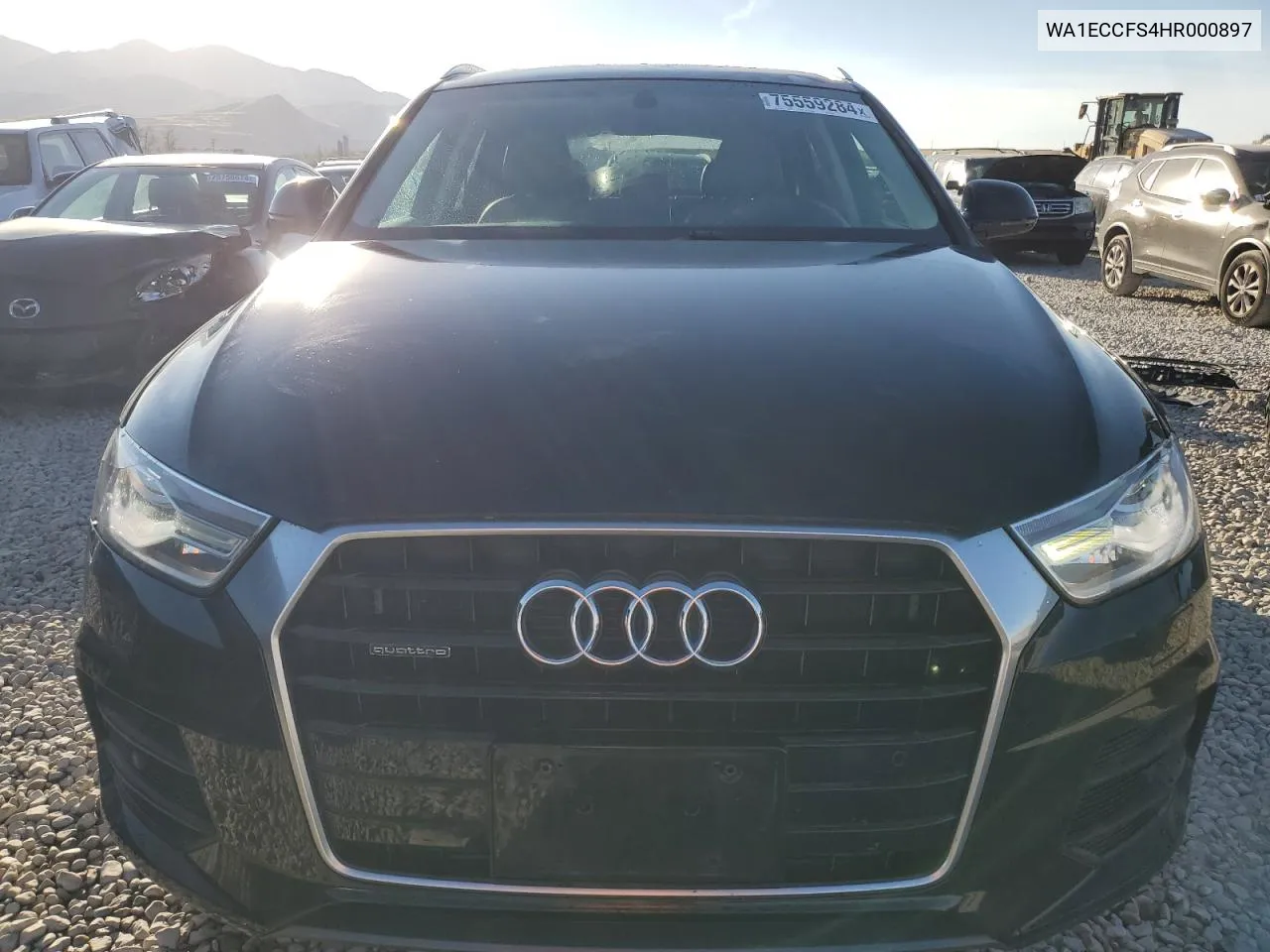 2017 Audi Q3 Premium VIN: WA1ECCFS4HR000897 Lot: 75559284