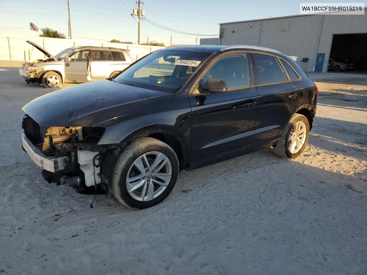 2017 Audi Q3 Premium VIN: WA1BCCFS9HR015219 Lot: 76482254