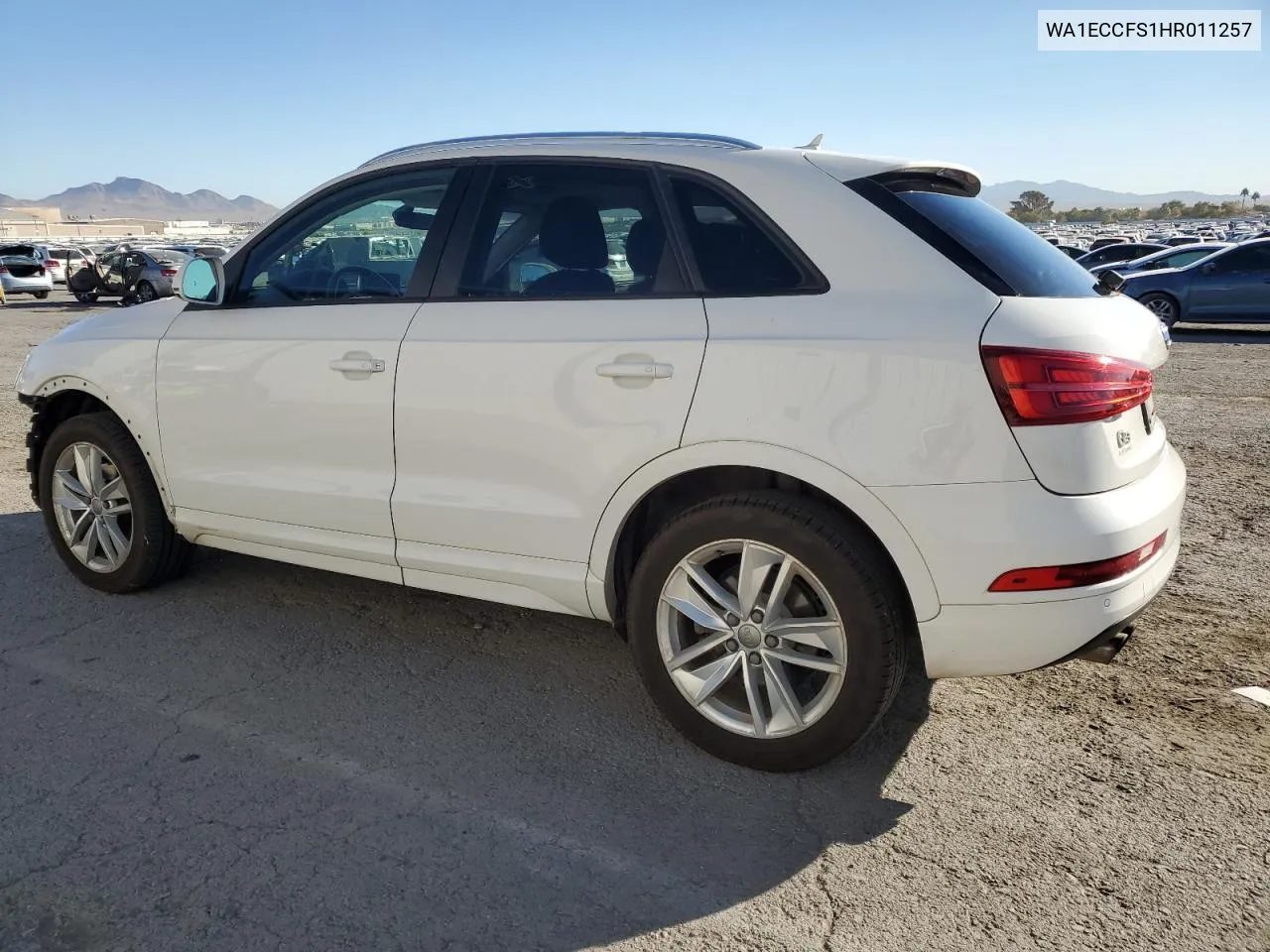 2017 Audi Q3 Premium VIN: WA1ECCFS1HR011257 Lot: 77111484