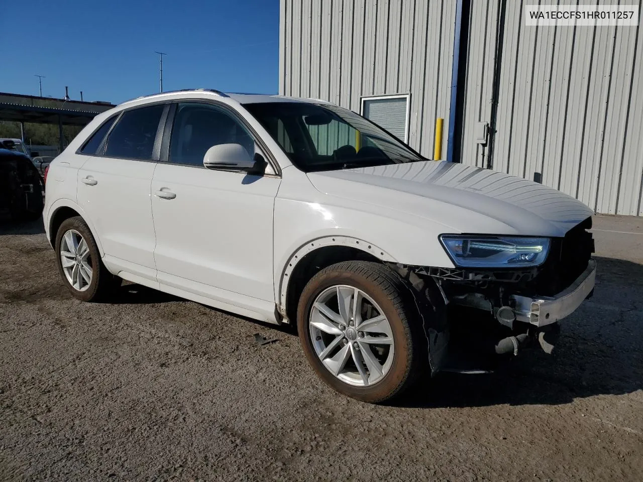 2017 Audi Q3 Premium VIN: WA1ECCFS1HR011257 Lot: 77111484