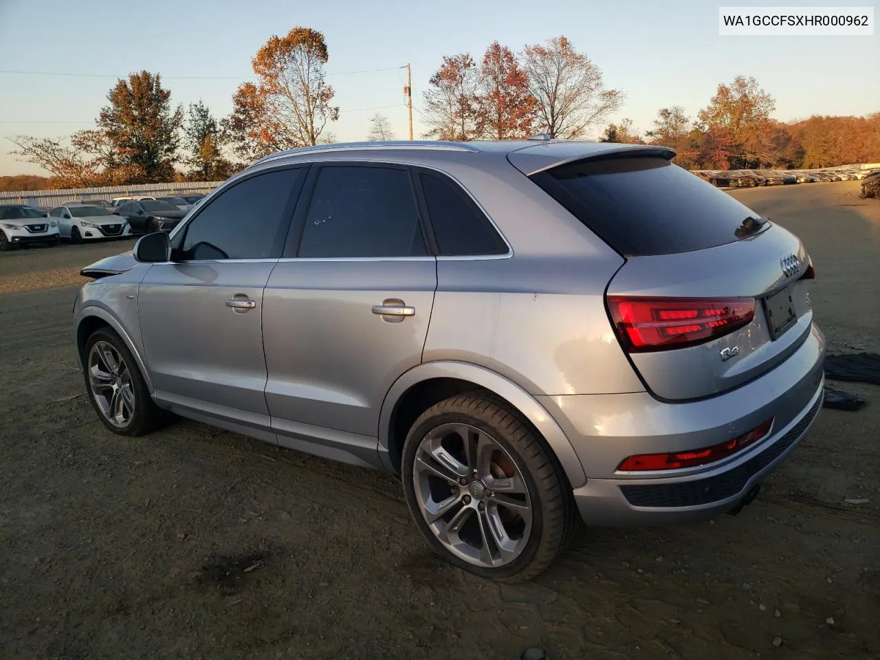 2017 Audi Q3 Prestige VIN: WA1GCCFSXHR000962 Lot: 77503634