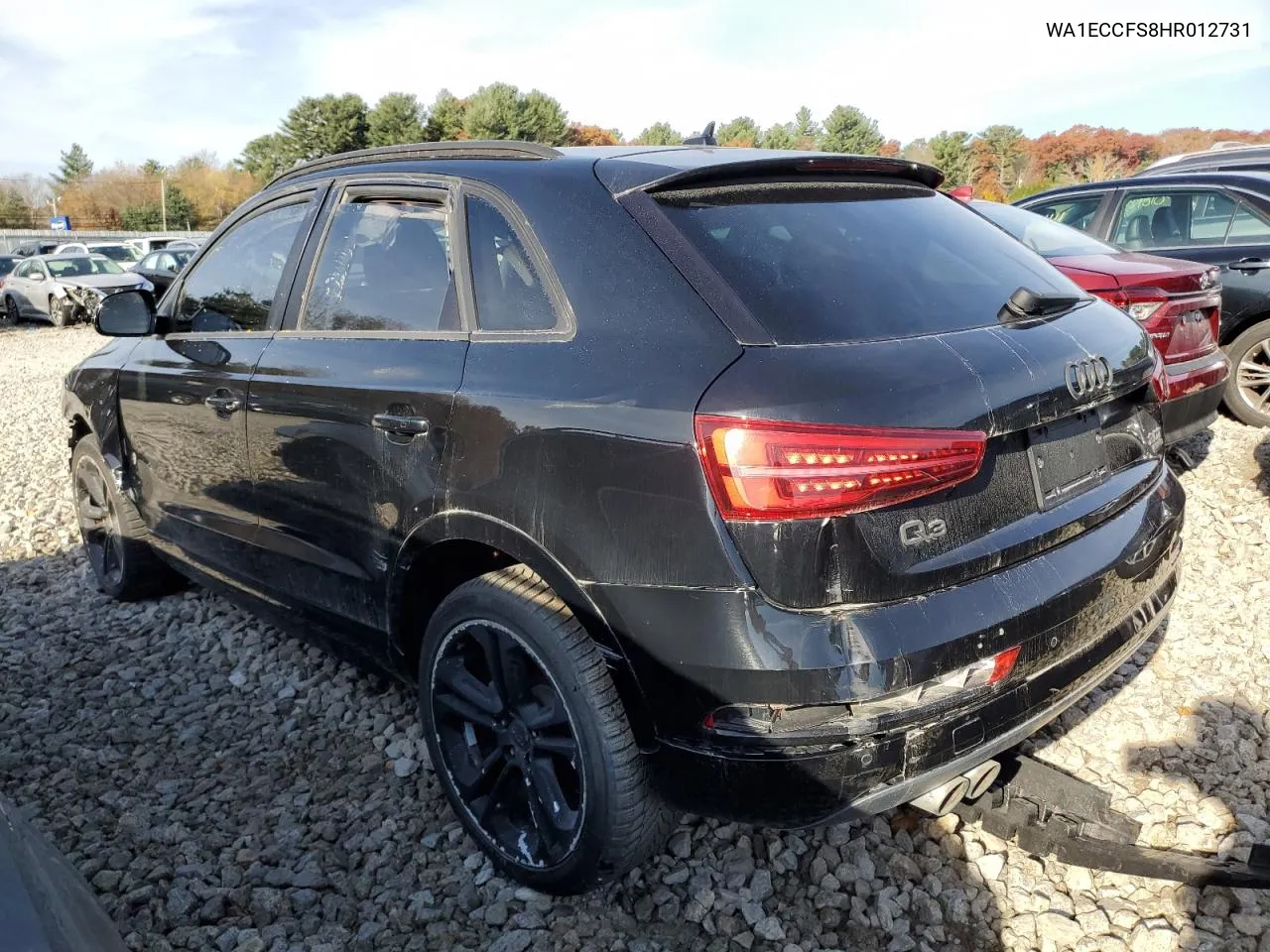 2017 Audi Q3 Premium VIN: WA1ECCFS8HR012731 Lot: 77537614