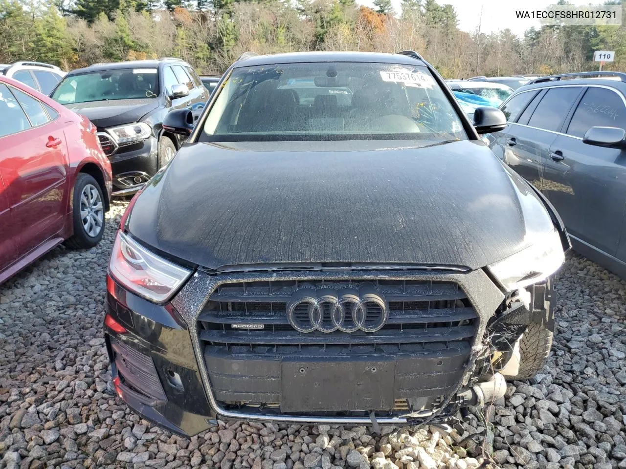 2017 Audi Q3 Premium VIN: WA1ECCFS8HR012731 Lot: 77537614